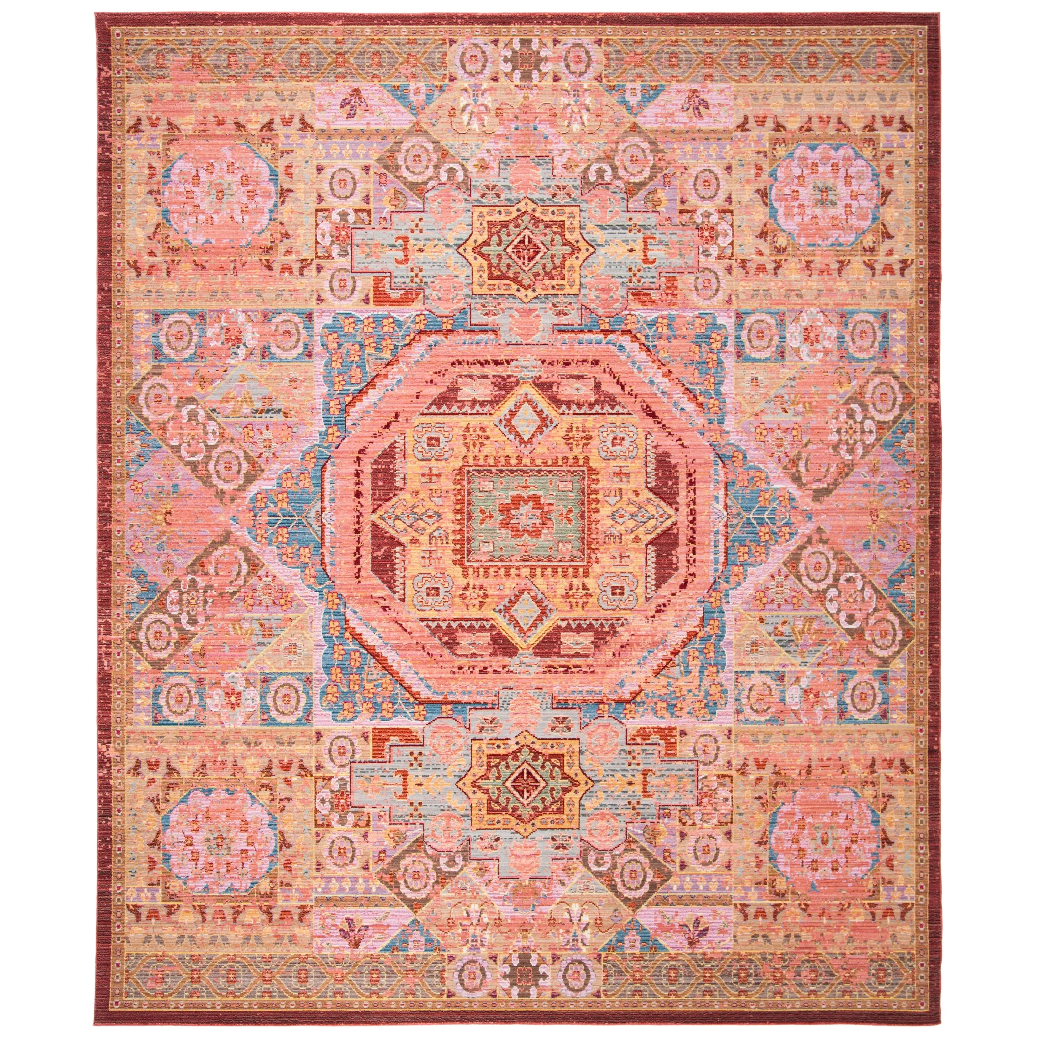SAFAVIEH Valencia Liza Boho Oriental Distressed Rug