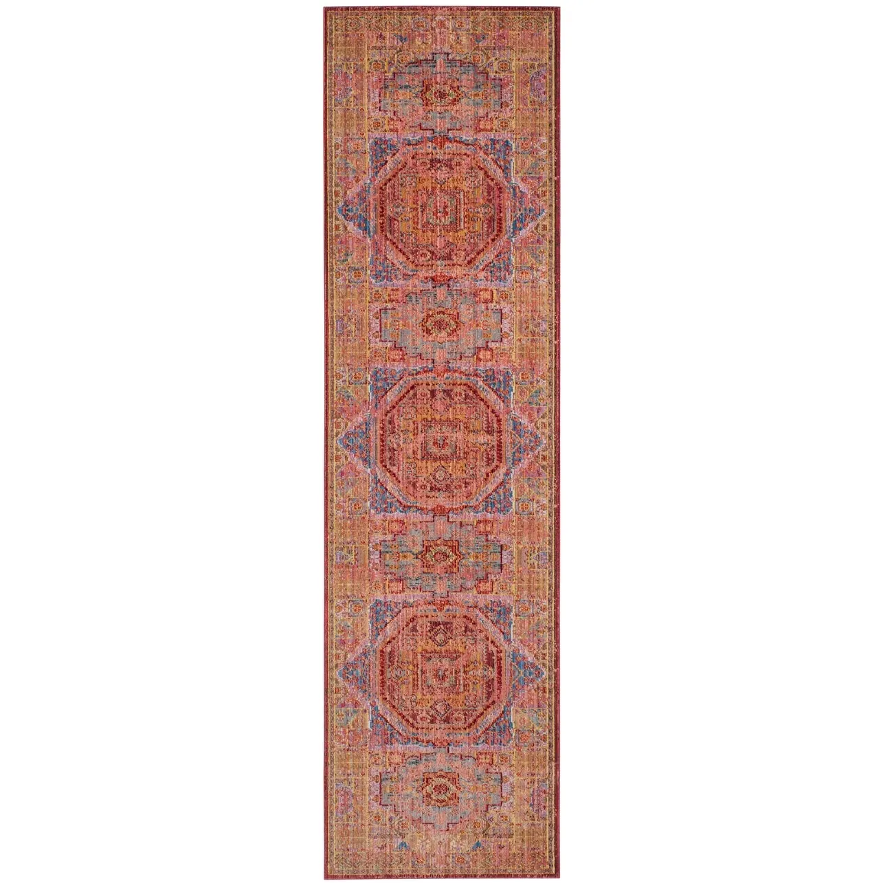 SAFAVIEH Valencia Liza Boho Oriental Distressed Rug