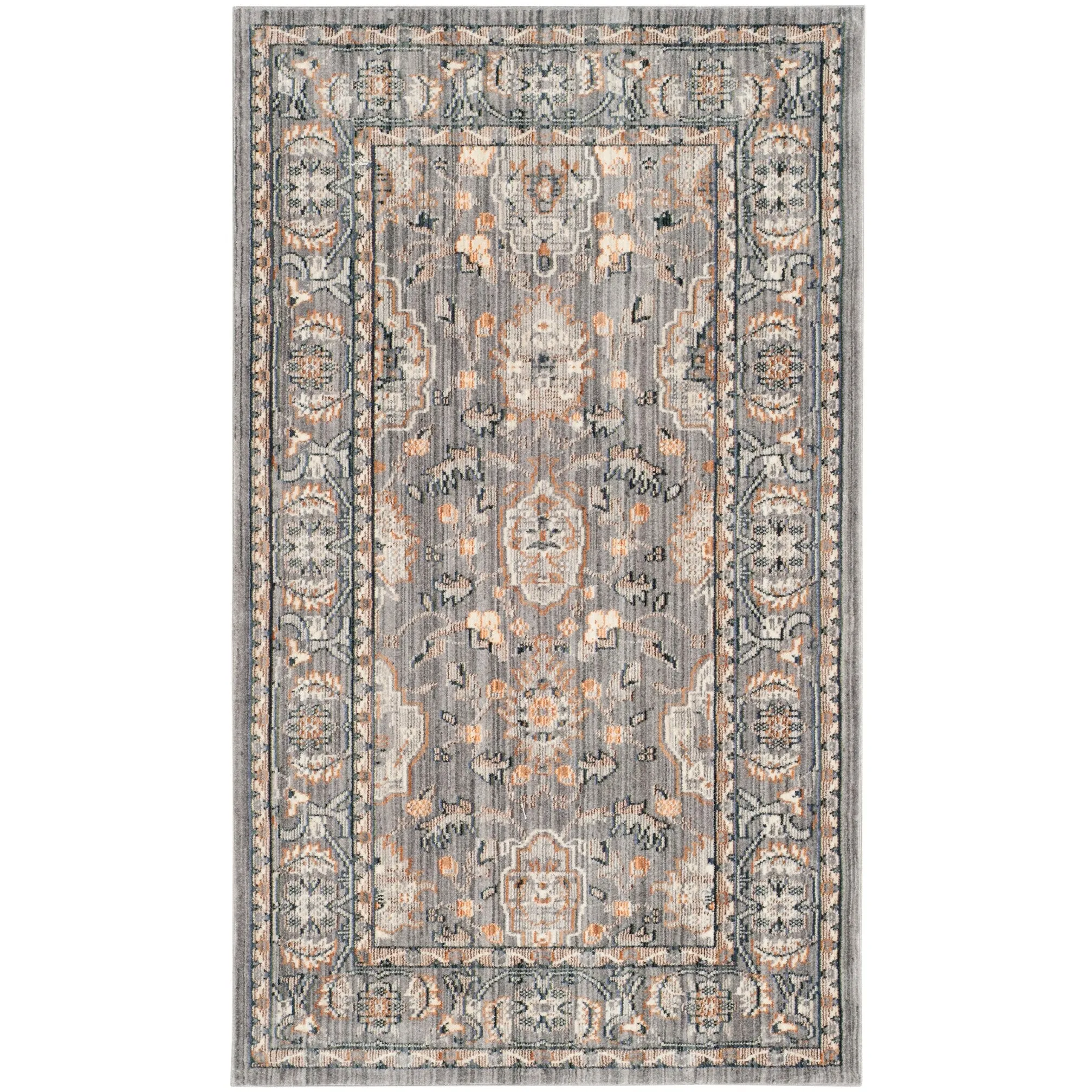 SAFAVIEH Valencia Shaked Distressed Vintage Boho Oriental Polyester Rug
