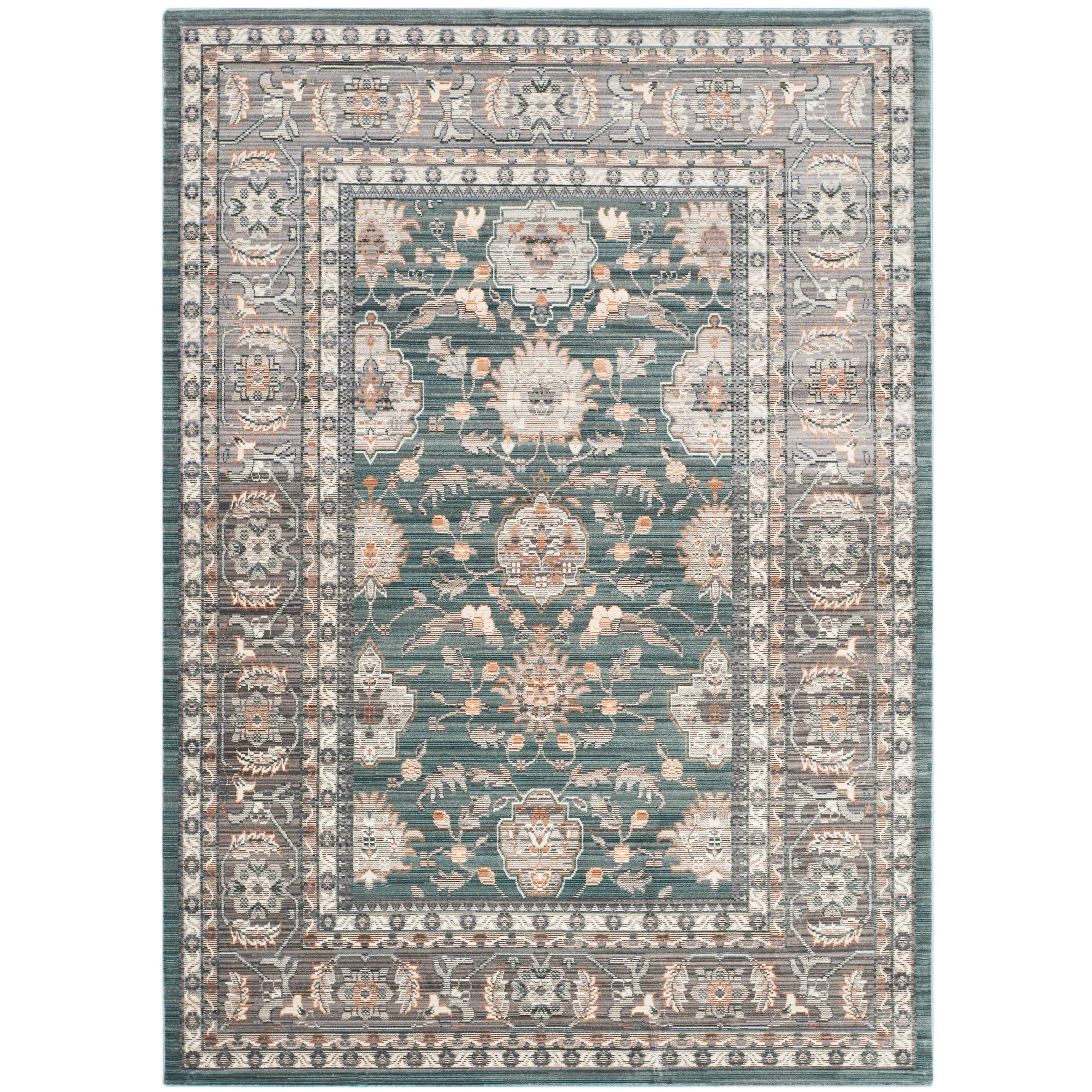SAFAVIEH Valencia Shaked Distressed Vintage Boho Oriental Polyester Rug