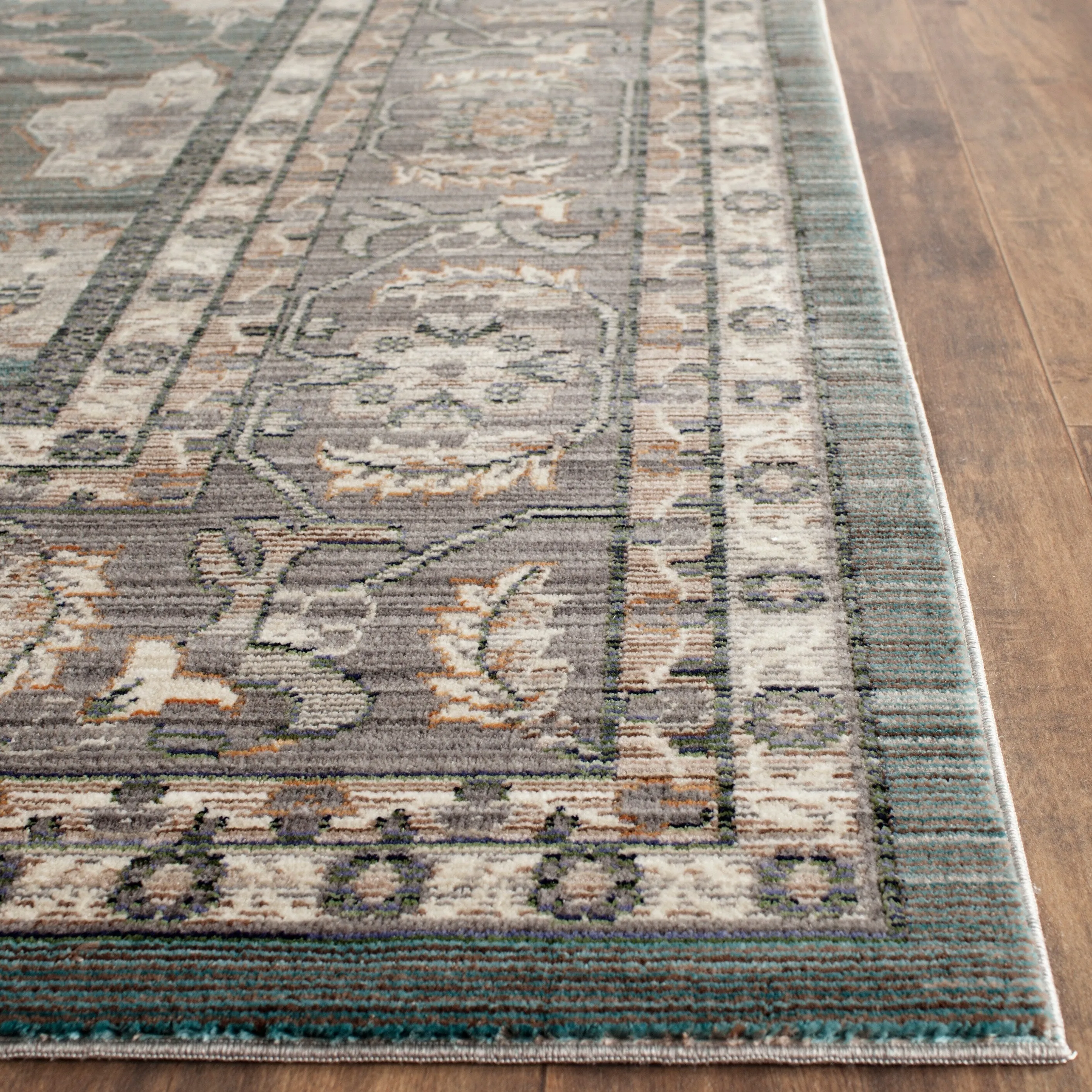 SAFAVIEH Valencia Shaked Distressed Vintage Boho Oriental Polyester Rug