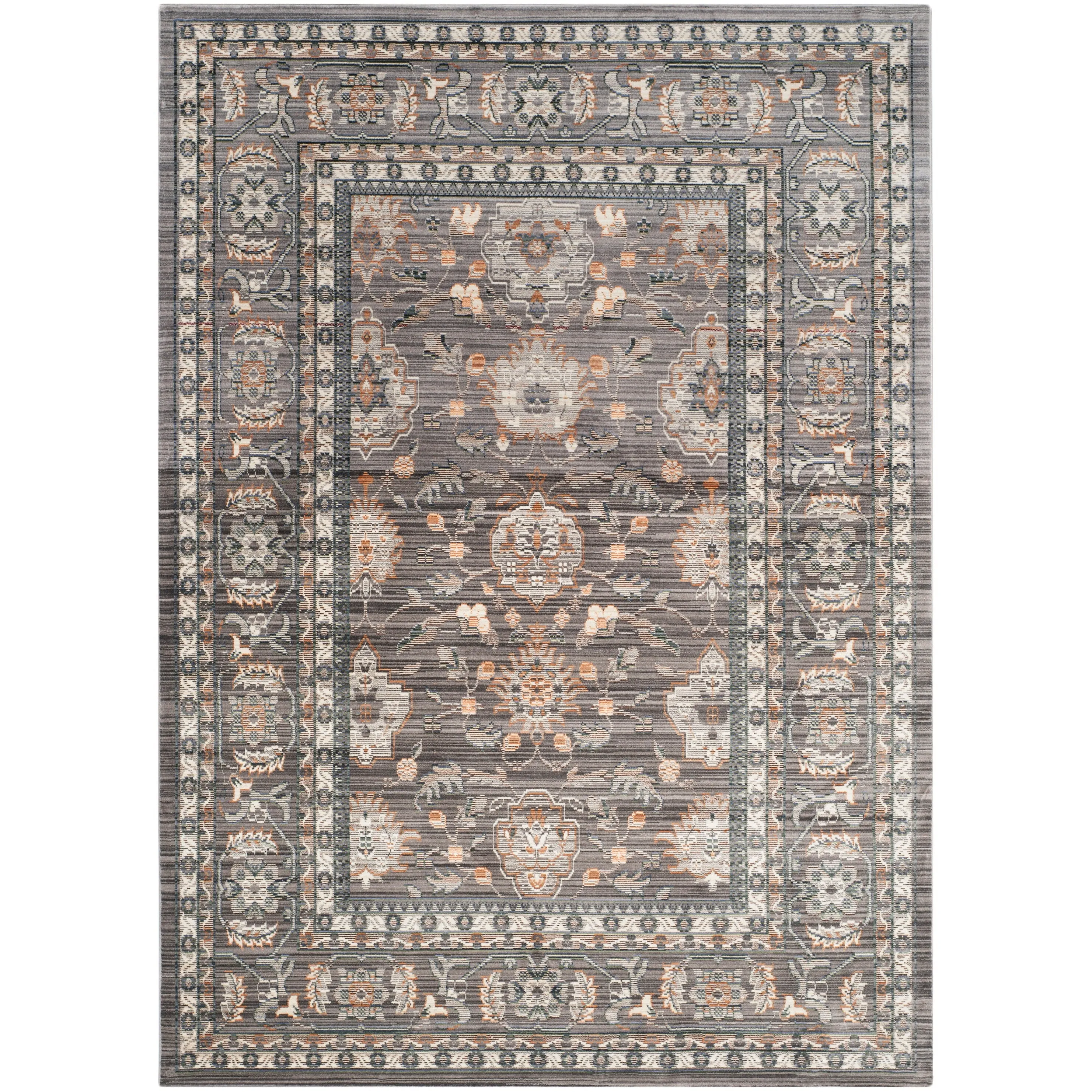 SAFAVIEH Valencia Shaked Distressed Vintage Boho Oriental Polyester Rug