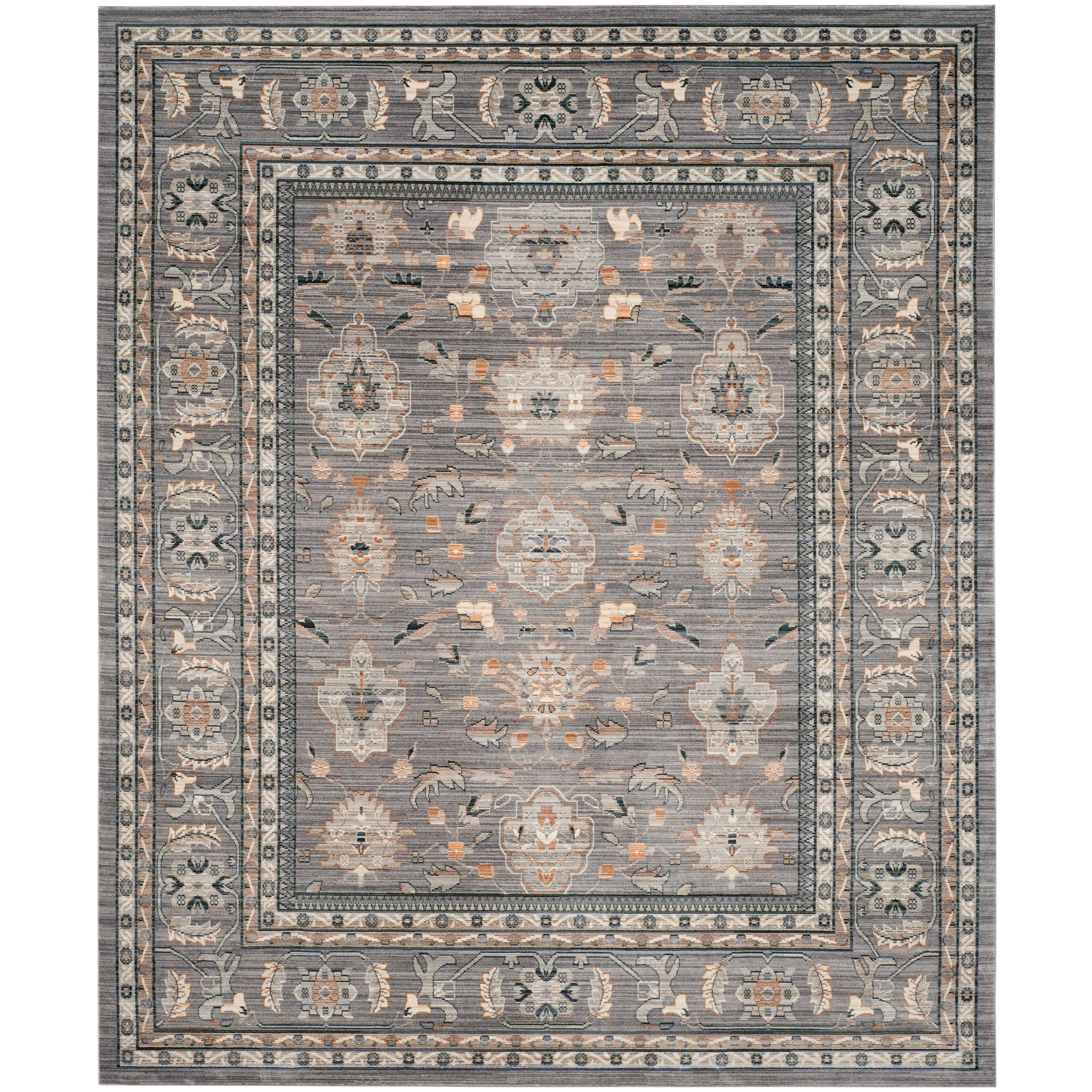SAFAVIEH Valencia Shaked Distressed Vintage Boho Oriental Polyester Rug