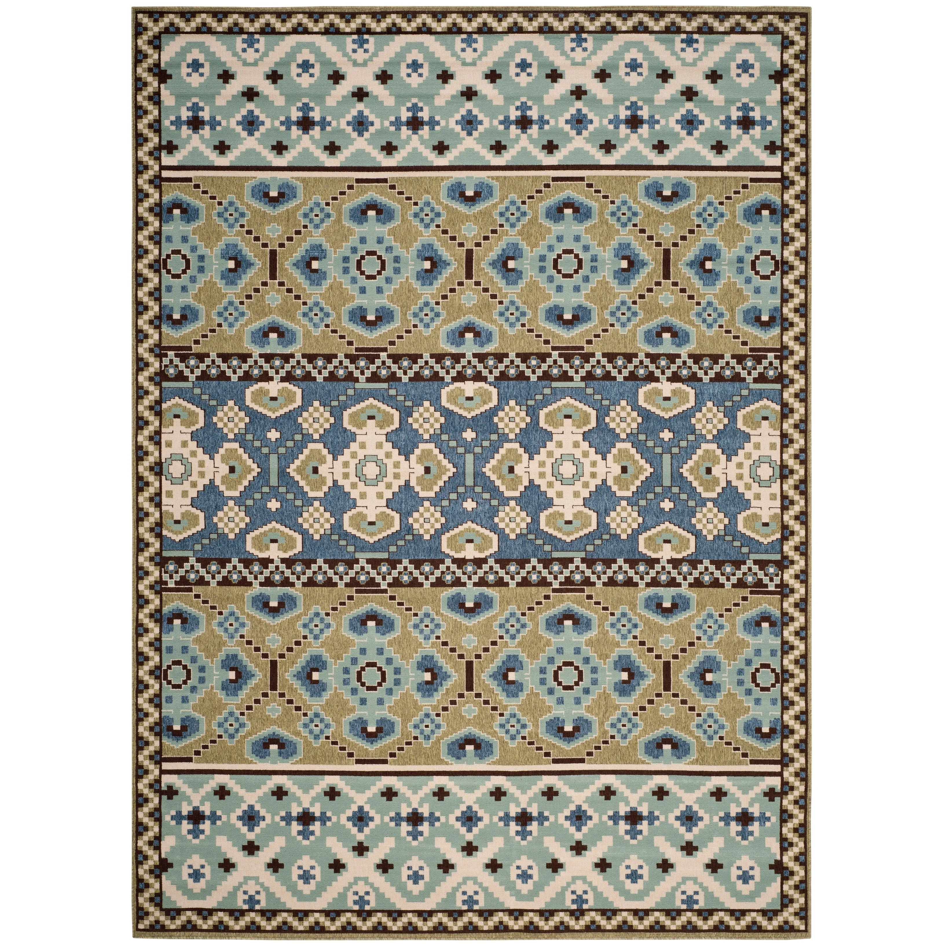 SAFAVIEH Veranda Anneruth Indoor/ Outdoor Waterproof Patio Backyard Rug