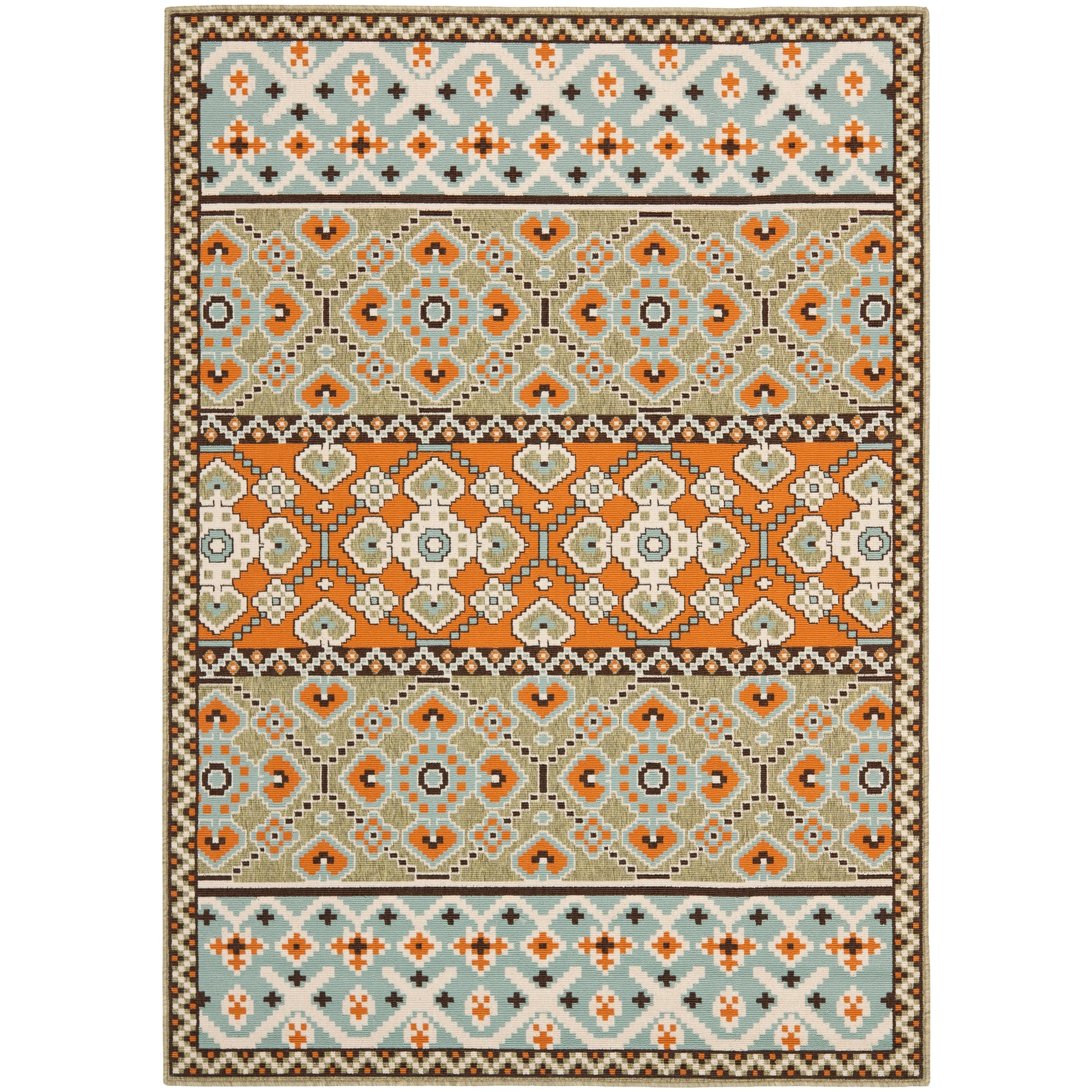 SAFAVIEH Veranda Anneruth Indoor/ Outdoor Waterproof Patio Backyard Rug