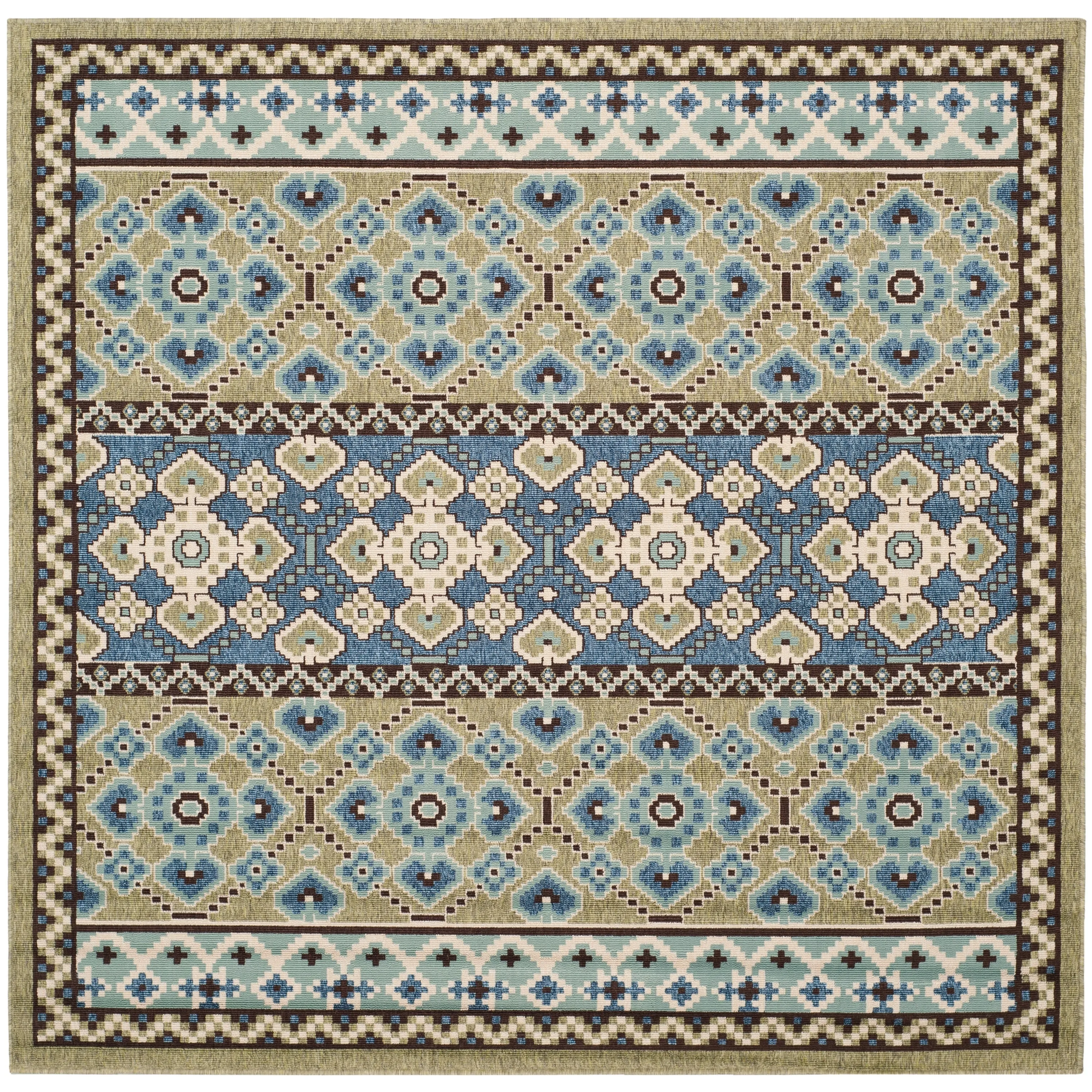 SAFAVIEH Veranda Anneruth Indoor/ Outdoor Waterproof Patio Backyard Rug