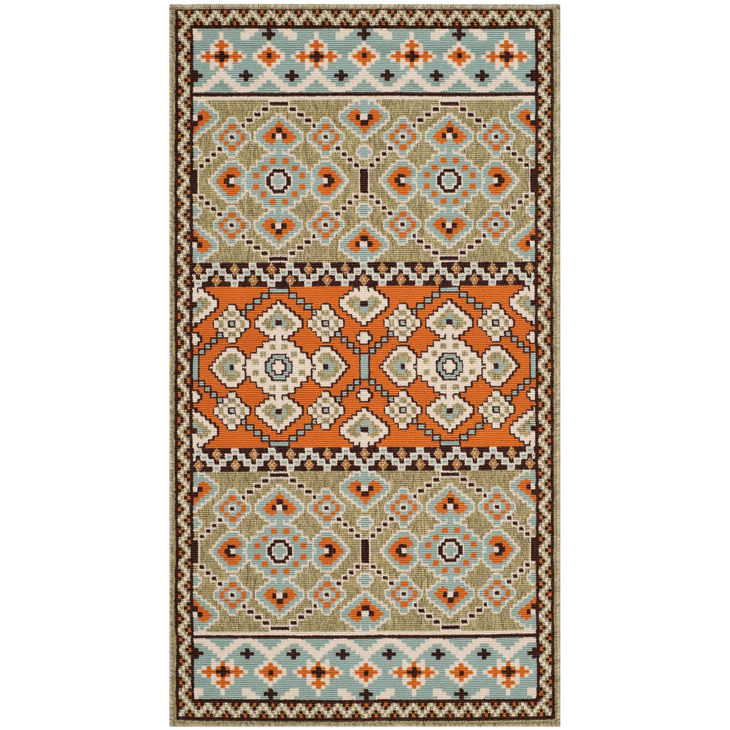 SAFAVIEH Veranda Anneruth Indoor/ Outdoor Waterproof Patio Backyard Rug