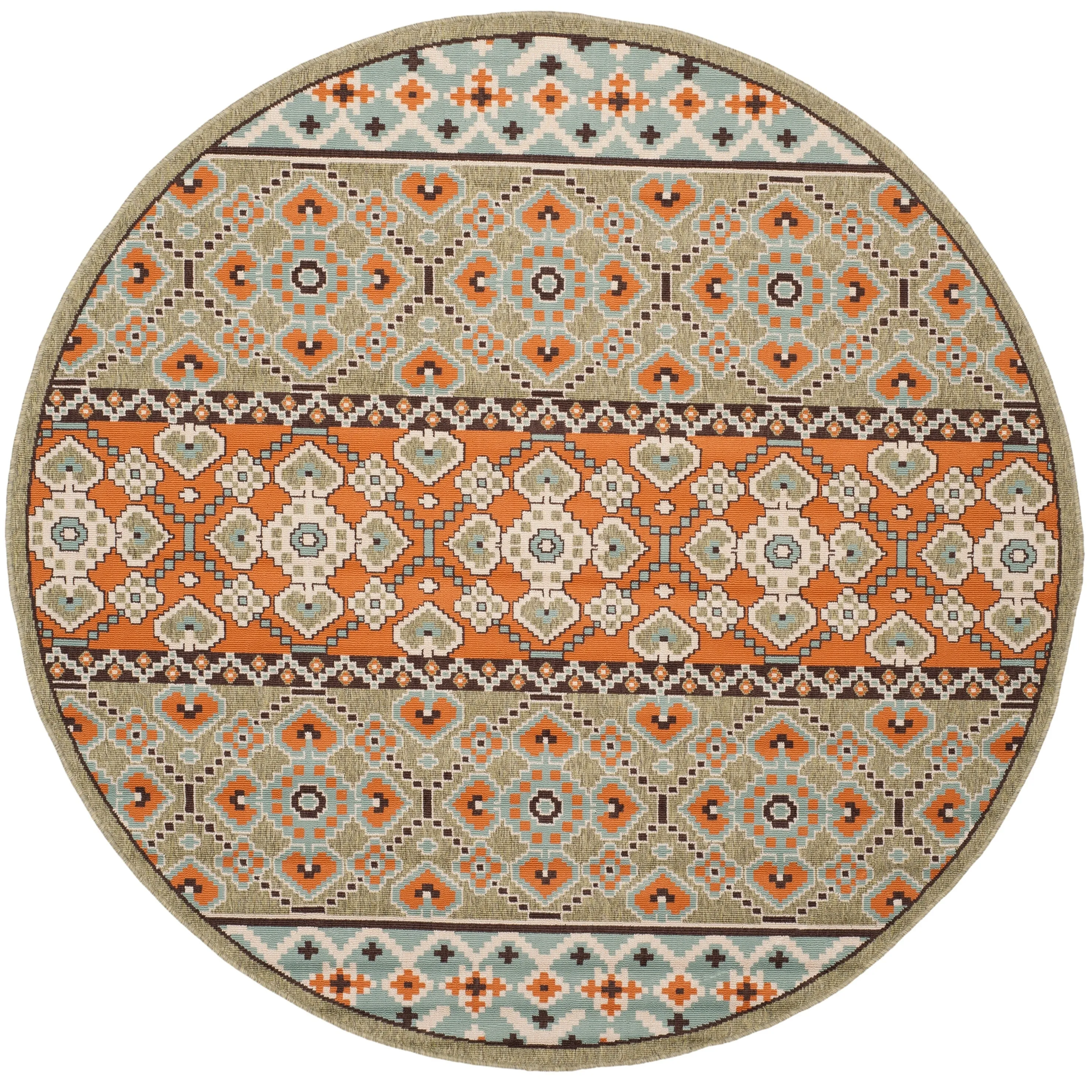 SAFAVIEH Veranda Anneruth Indoor/ Outdoor Waterproof Patio Backyard Rug