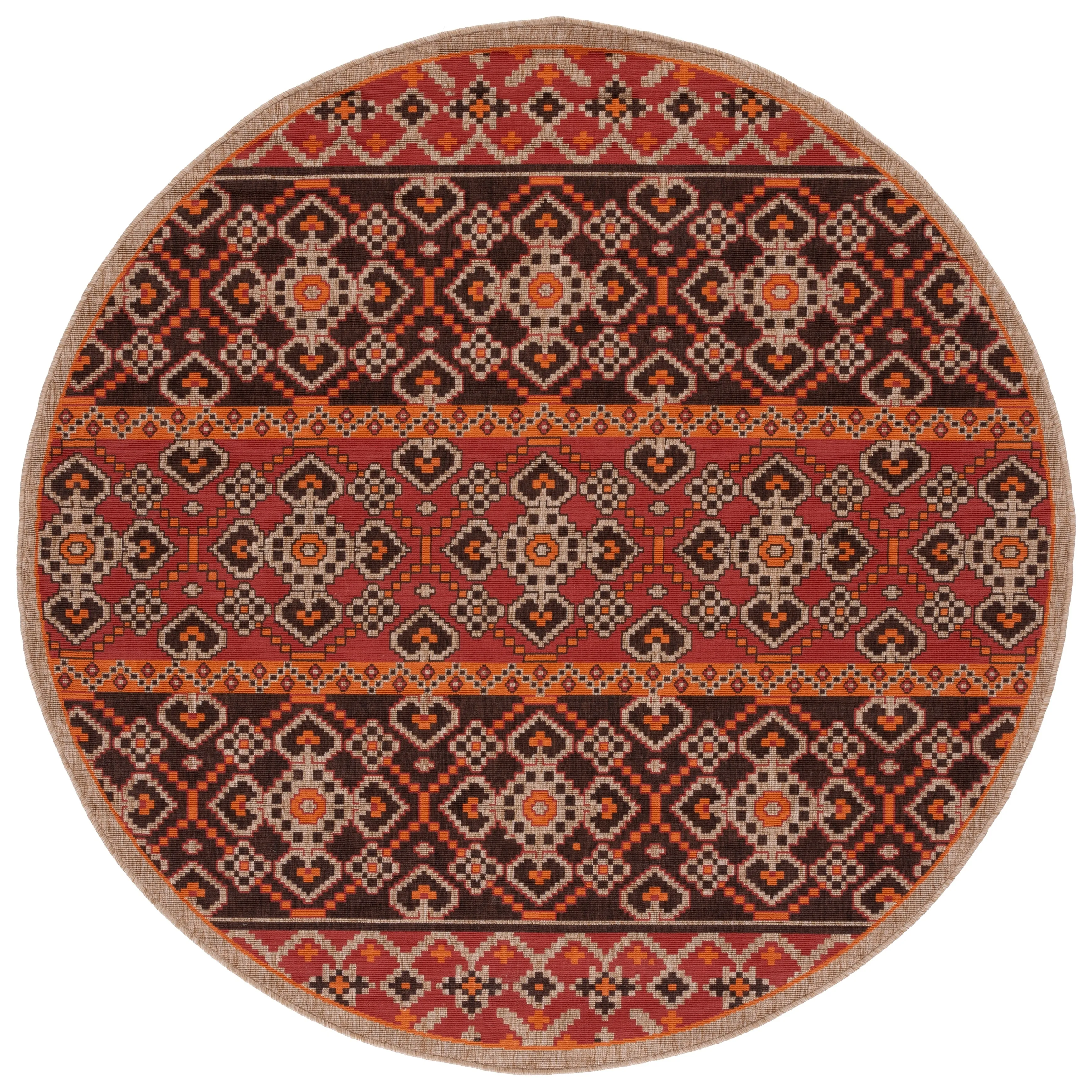 SAFAVIEH Veranda Anneruth Indoor/ Outdoor Waterproof Patio Backyard Rug