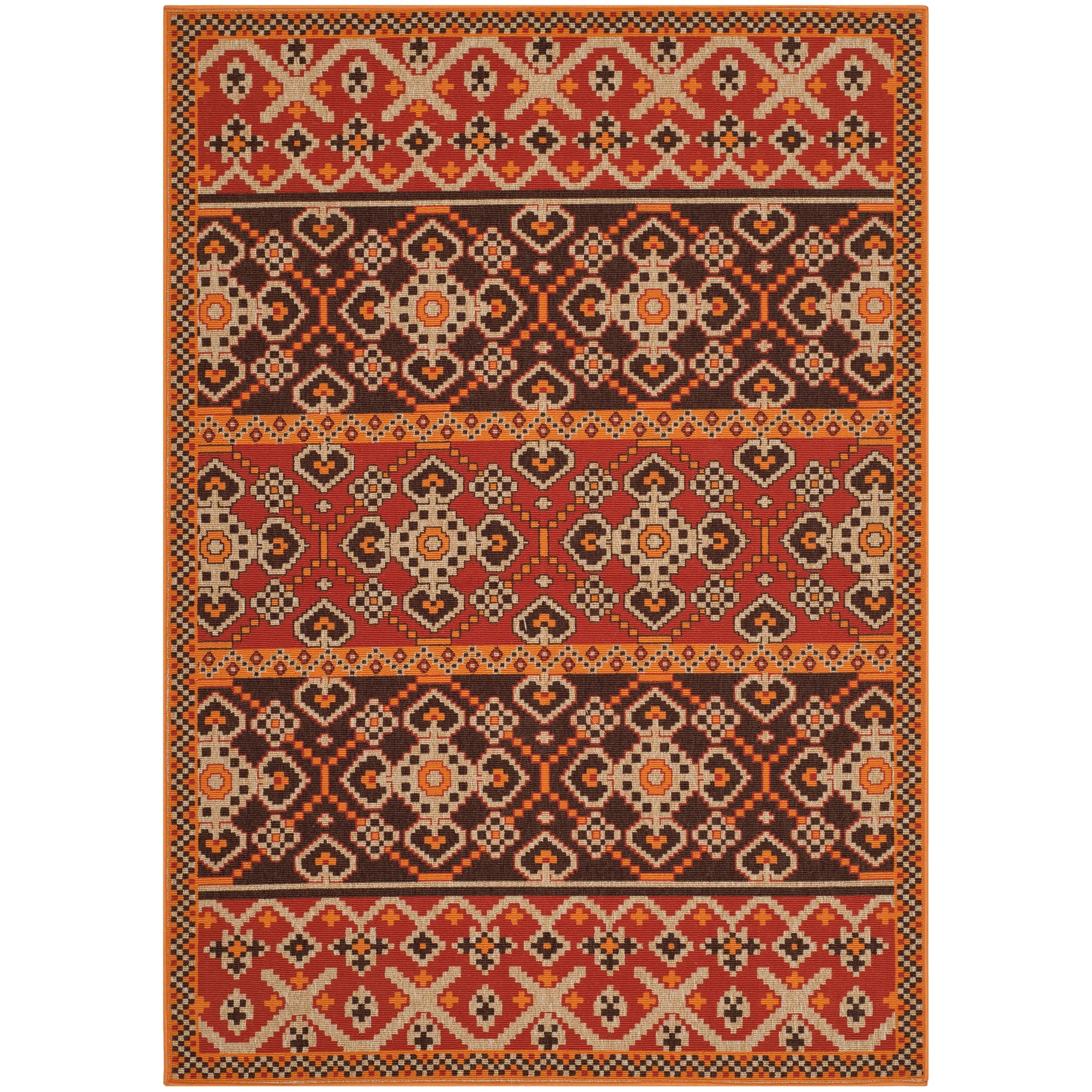 SAFAVIEH Veranda Anneruth Indoor/ Outdoor Waterproof Patio Backyard Rug