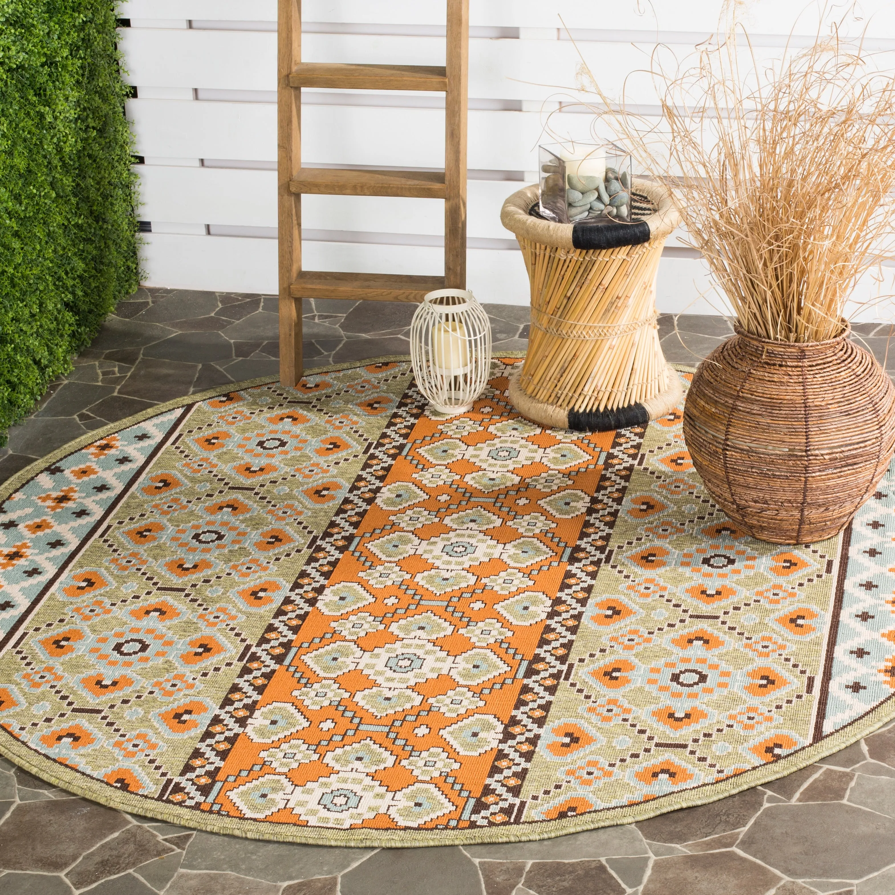 SAFAVIEH Veranda Anneruth Indoor/ Outdoor Waterproof Patio Backyard Rug