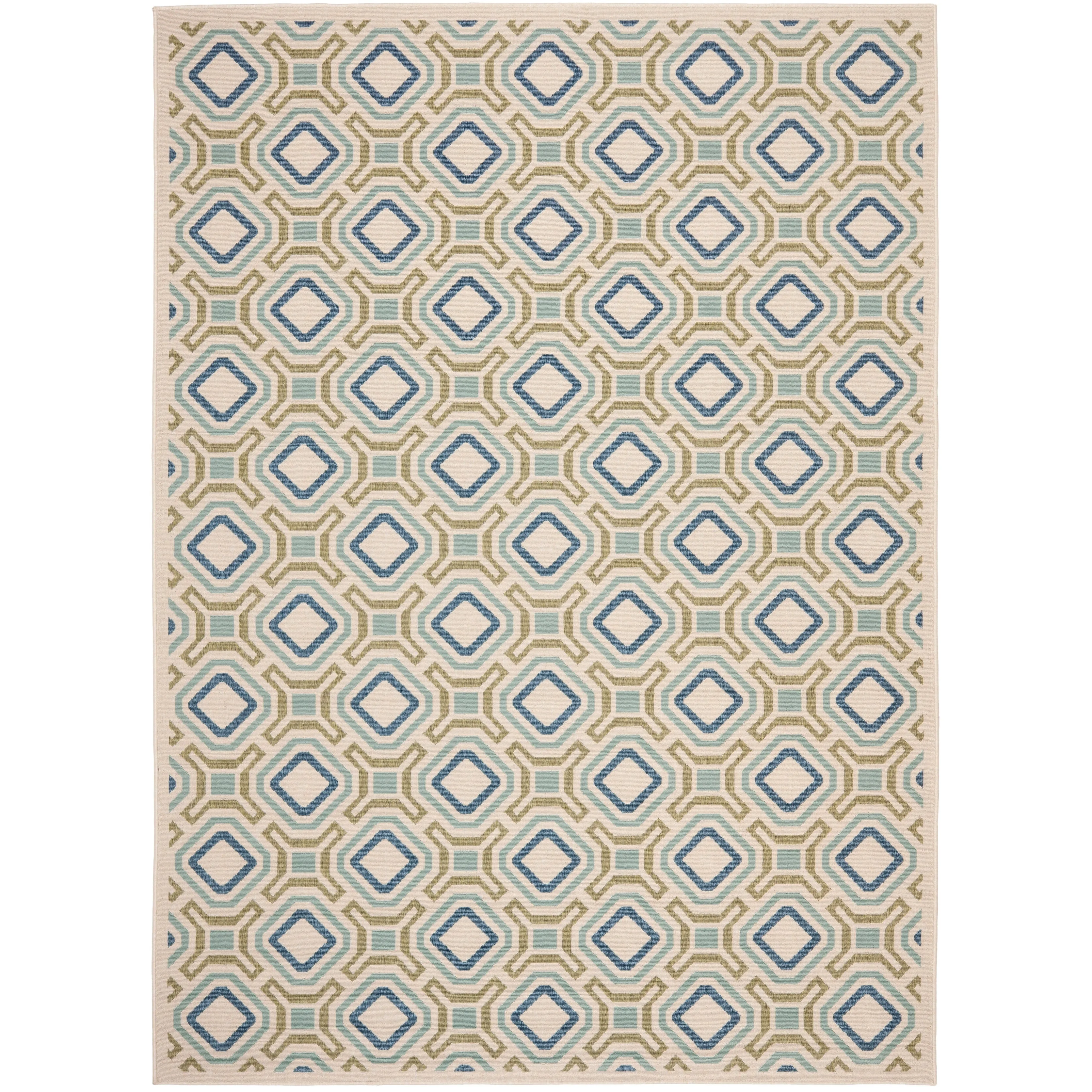 SAFAVIEH Veranda Marjetka Indoor/ Outdoor Waterproof Patio Backyard Rug