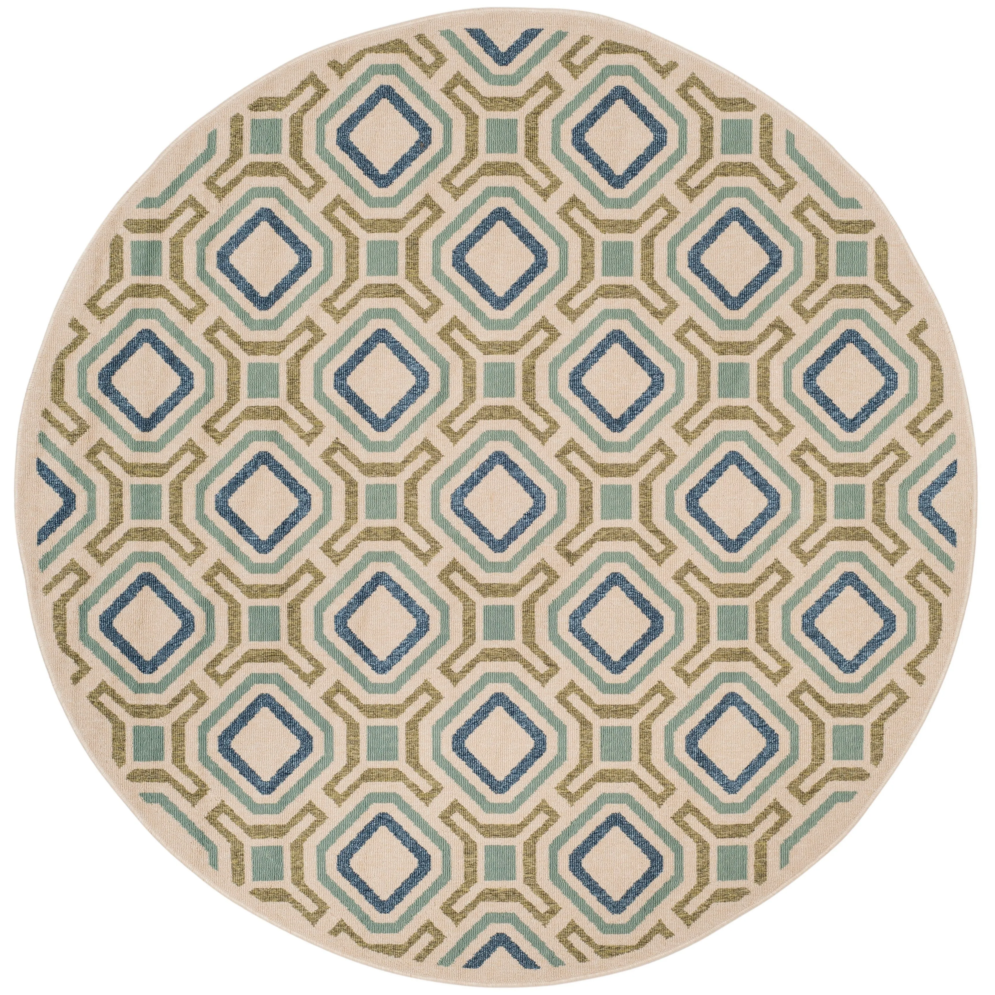 SAFAVIEH Veranda Marjetka Indoor/ Outdoor Waterproof Patio Backyard Rug