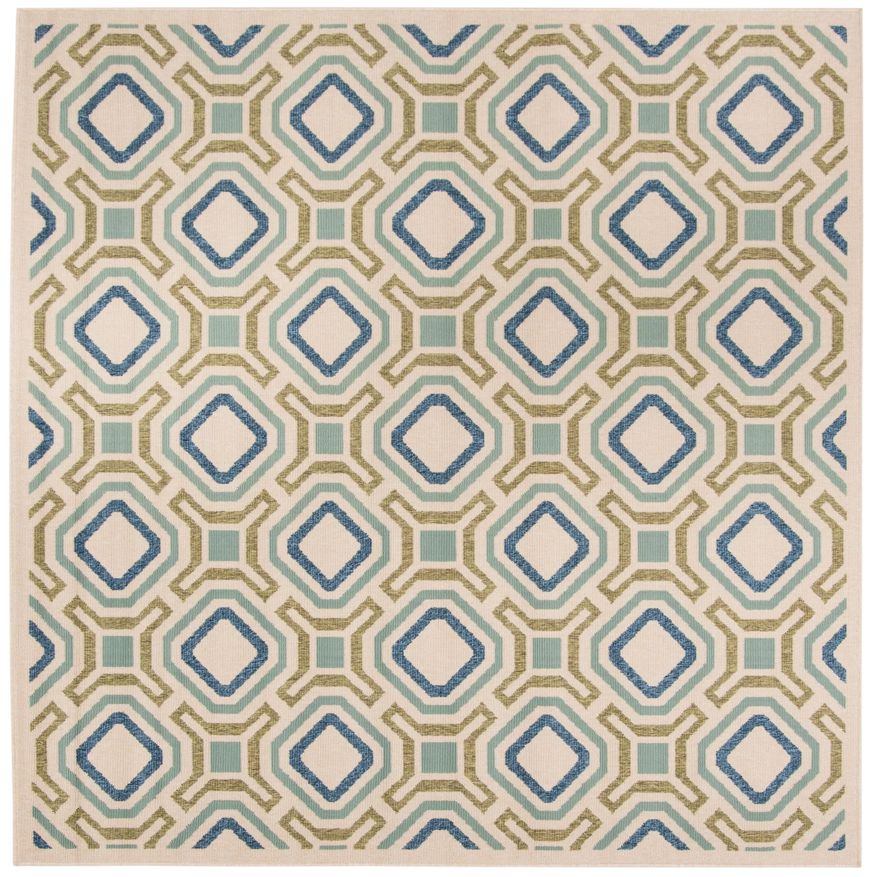 SAFAVIEH Veranda Marjetka Indoor/ Outdoor Waterproof Patio Backyard Rug