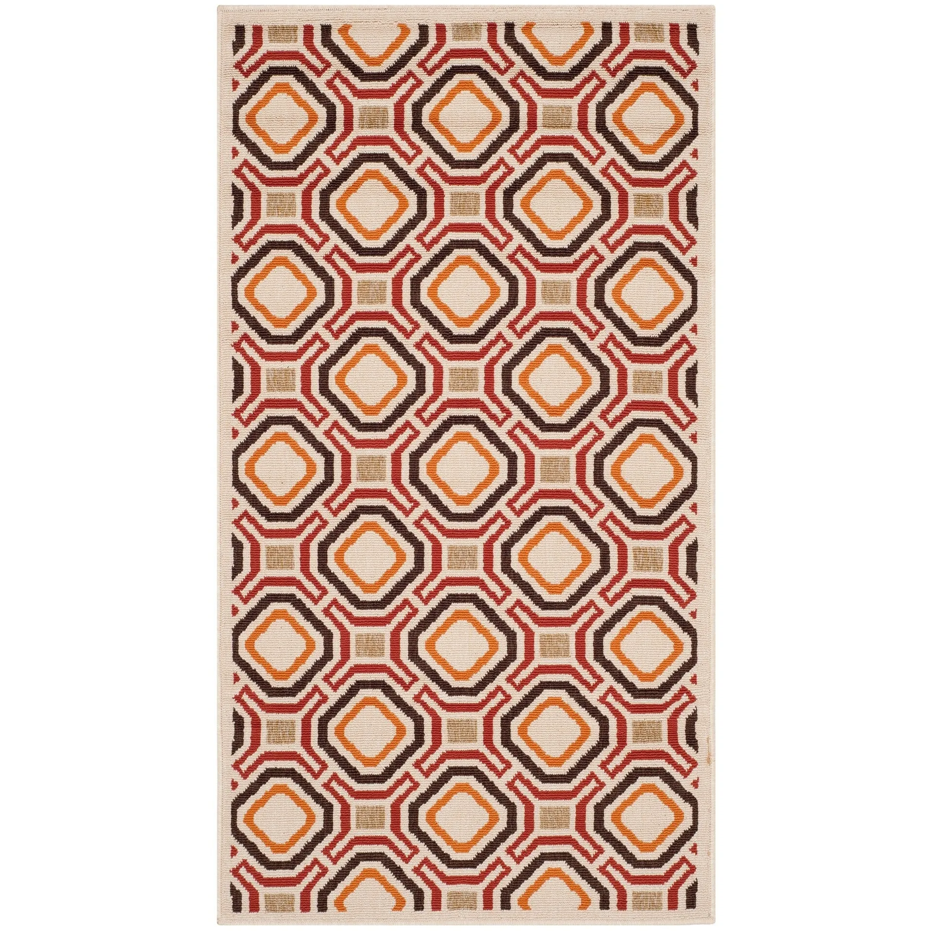 SAFAVIEH Veranda Marjetka Indoor/ Outdoor Waterproof Patio Backyard Rug