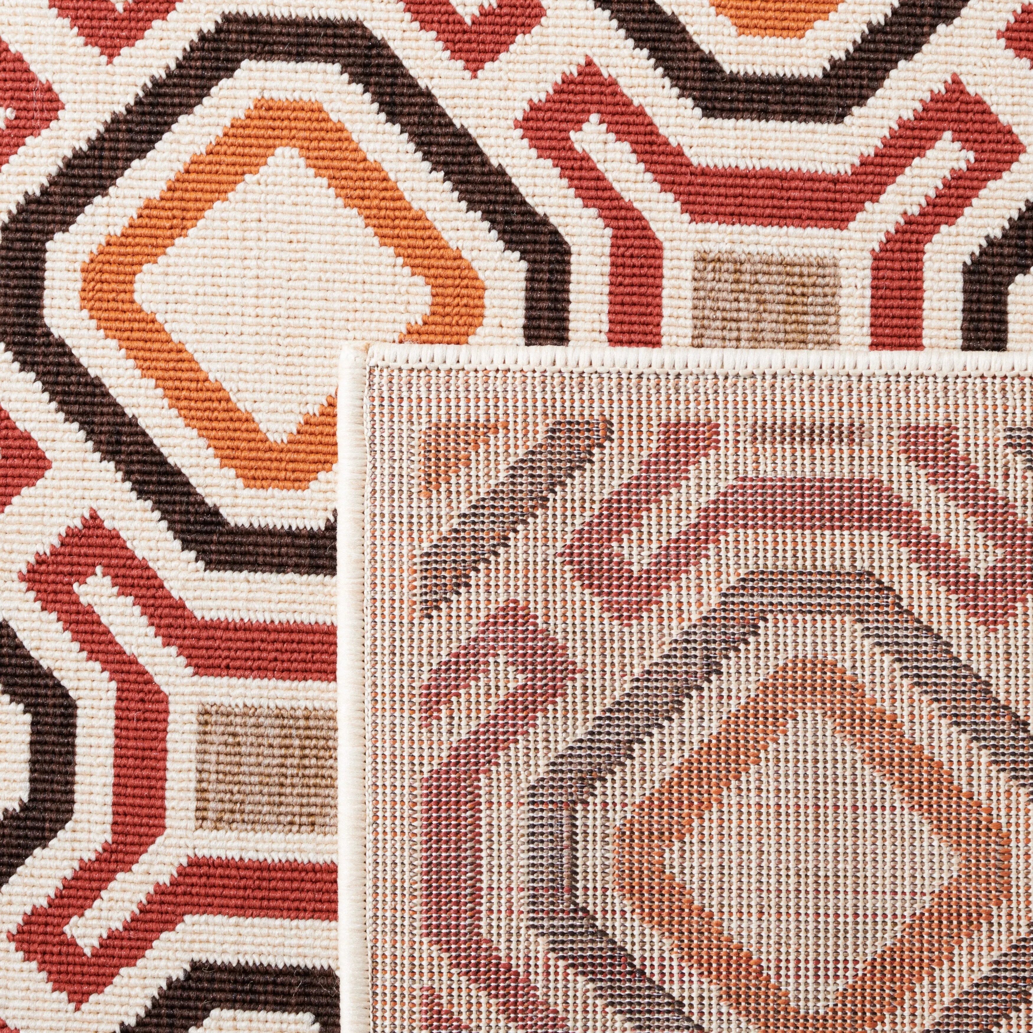 SAFAVIEH Veranda Marjetka Indoor/ Outdoor Waterproof Patio Backyard Rug