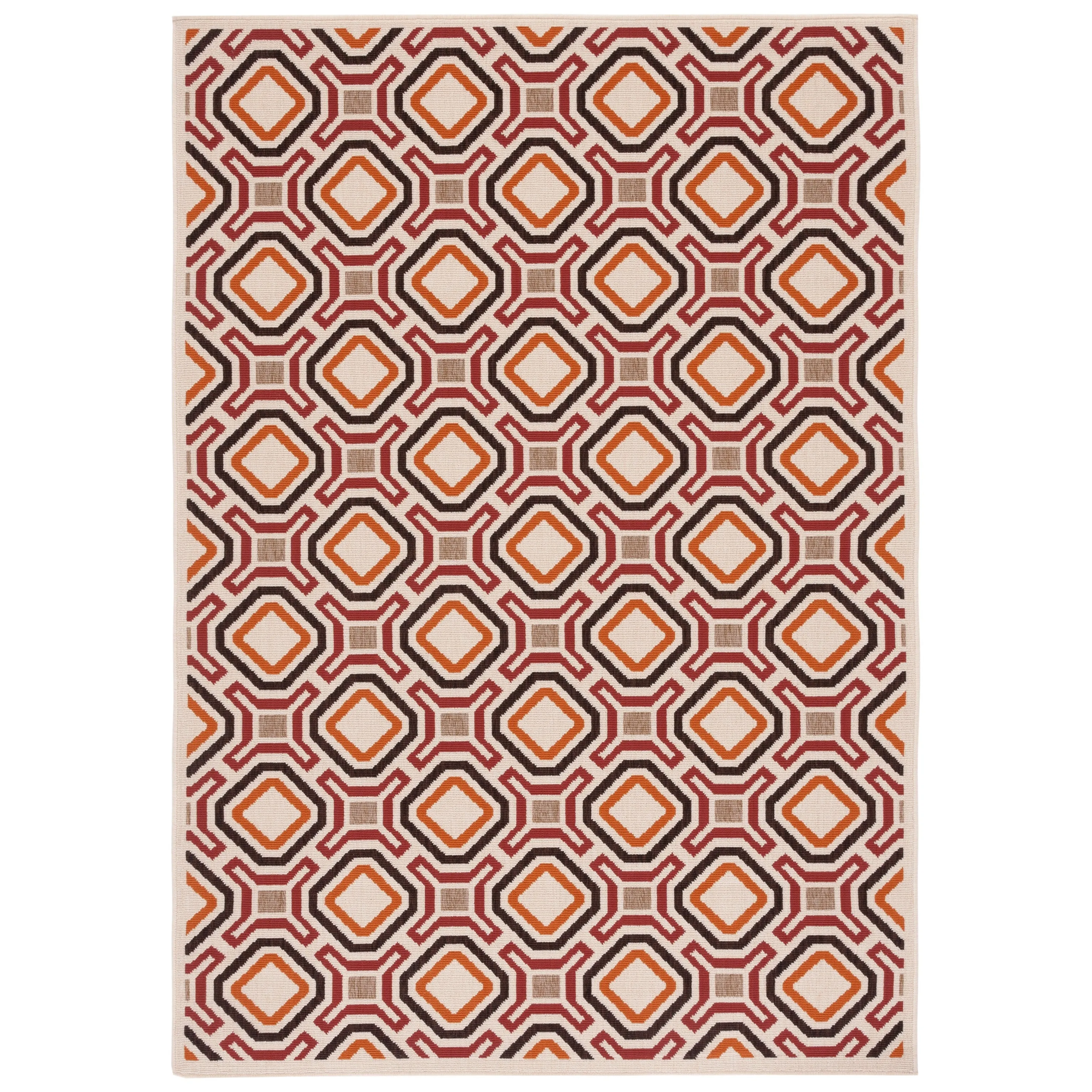 SAFAVIEH Veranda Marjetka Indoor/ Outdoor Waterproof Patio Backyard Rug