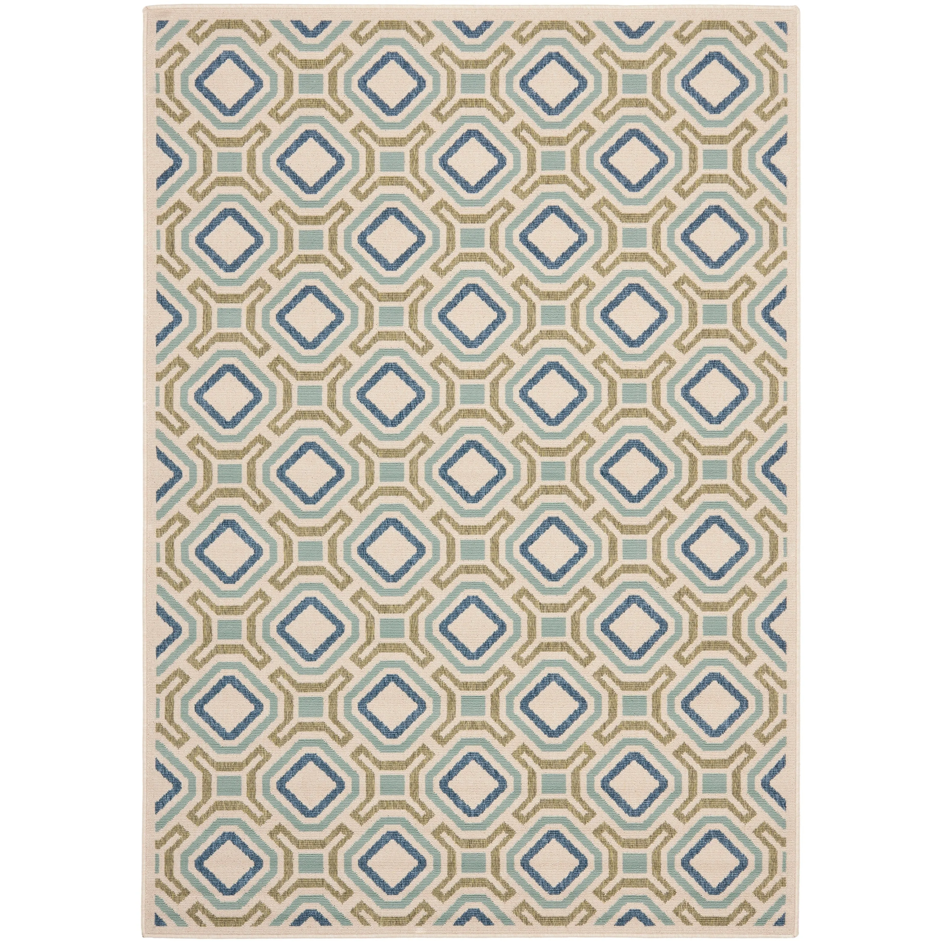 SAFAVIEH Veranda Marjetka Indoor/ Outdoor Waterproof Patio Backyard Rug