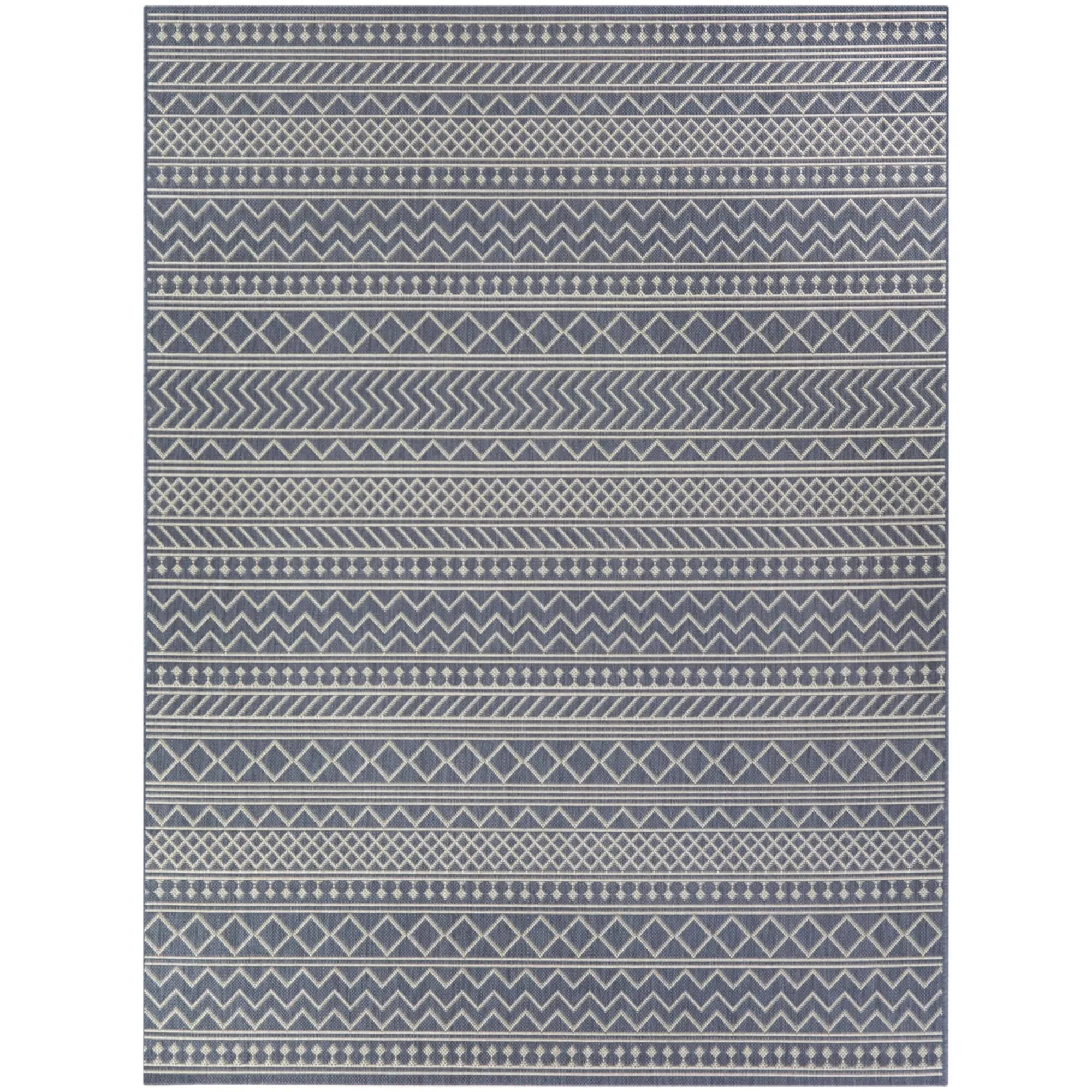 Semper Boho Stripe Indoor/Outdoor Area Rug