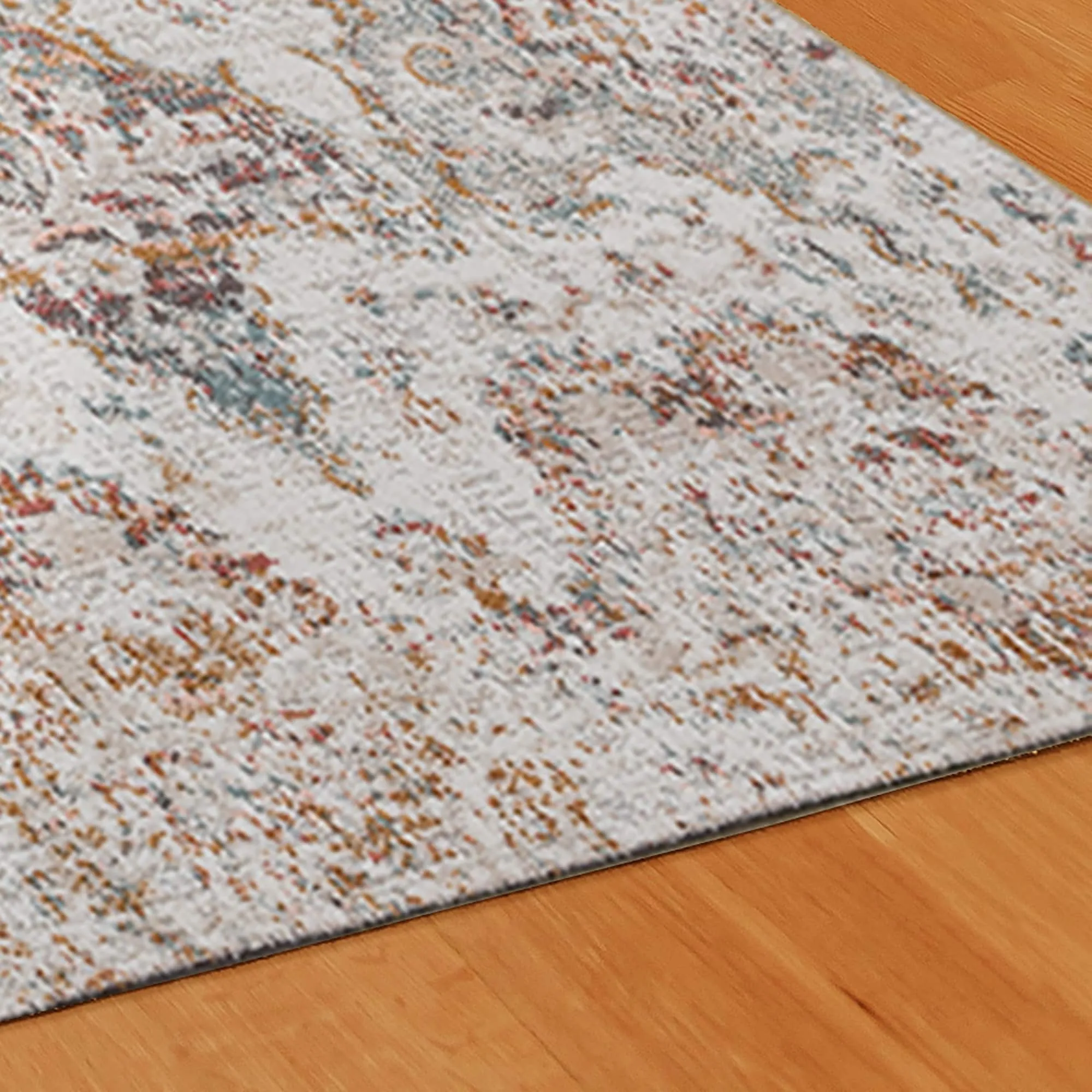 Sevita Patio Eclectic Beige Multicolored Indoor Outdoor Rug
