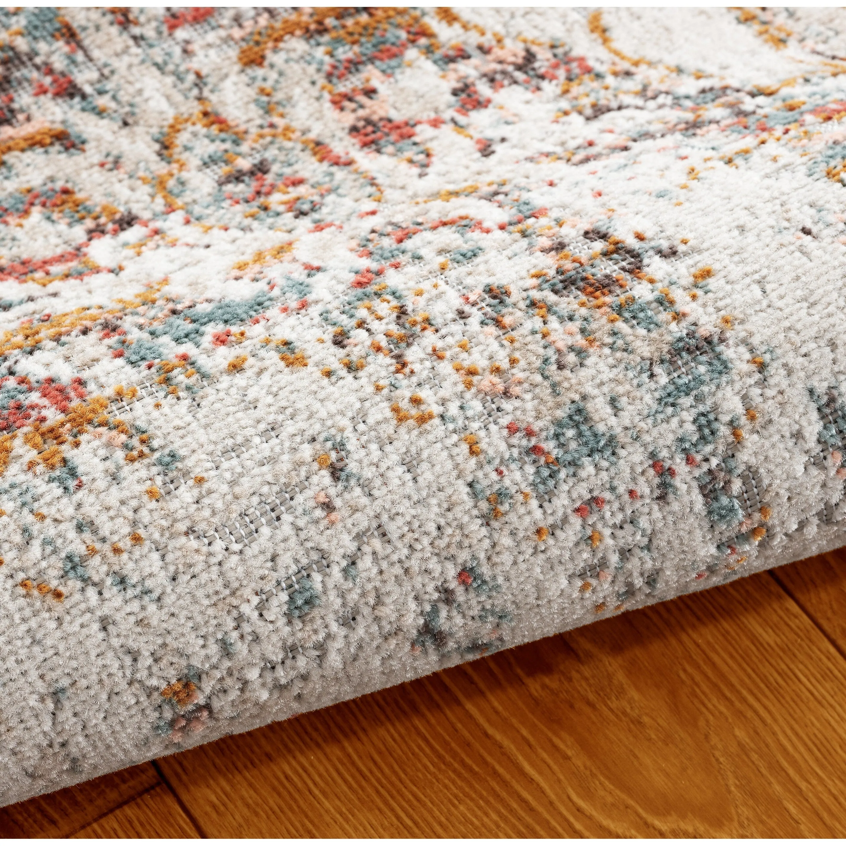Sevita Patio Eclectic Beige Multicolored Indoor Outdoor Rug