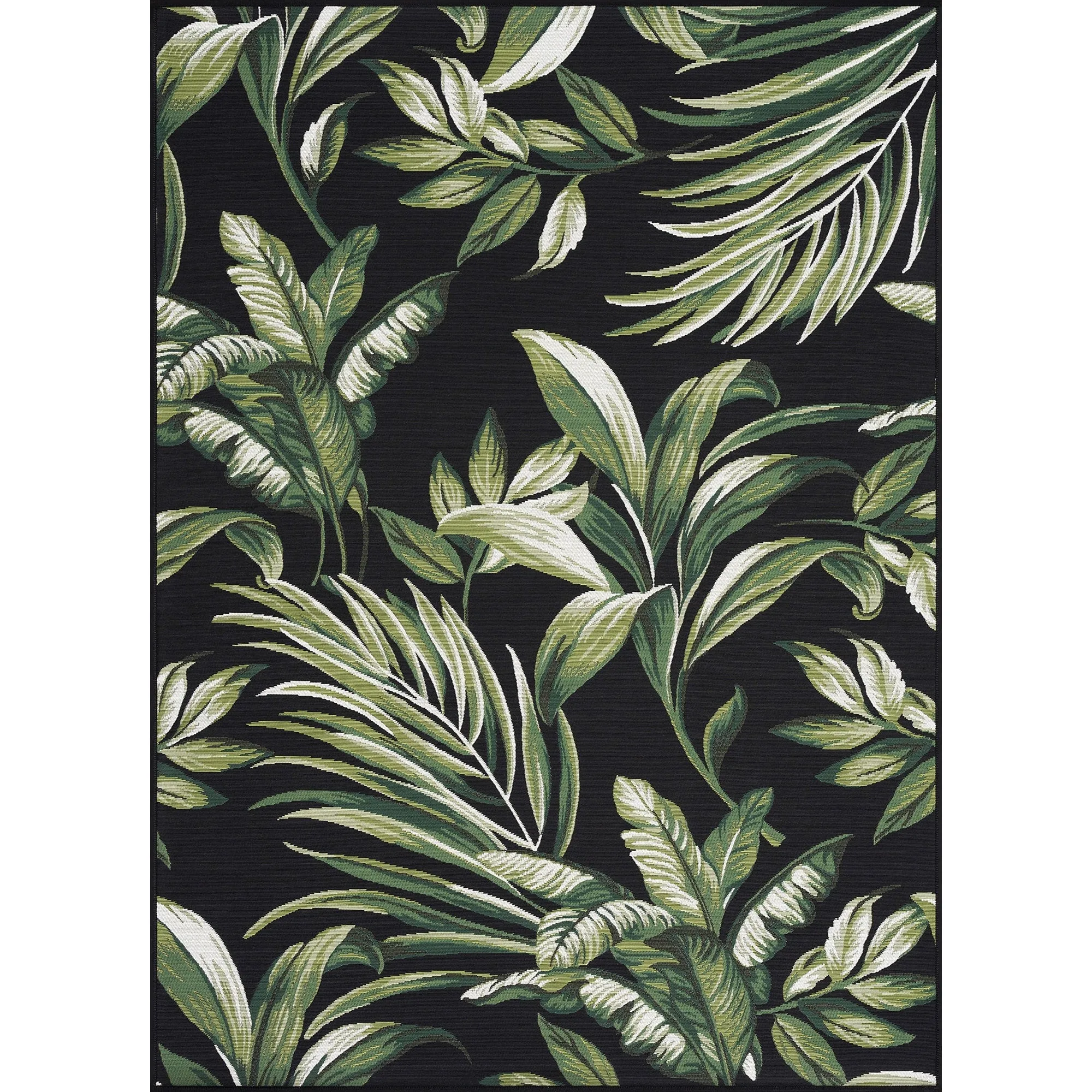 Sizzling Nautical & Coastal Floral & Botanical Indoor/Outdoor Area Rug