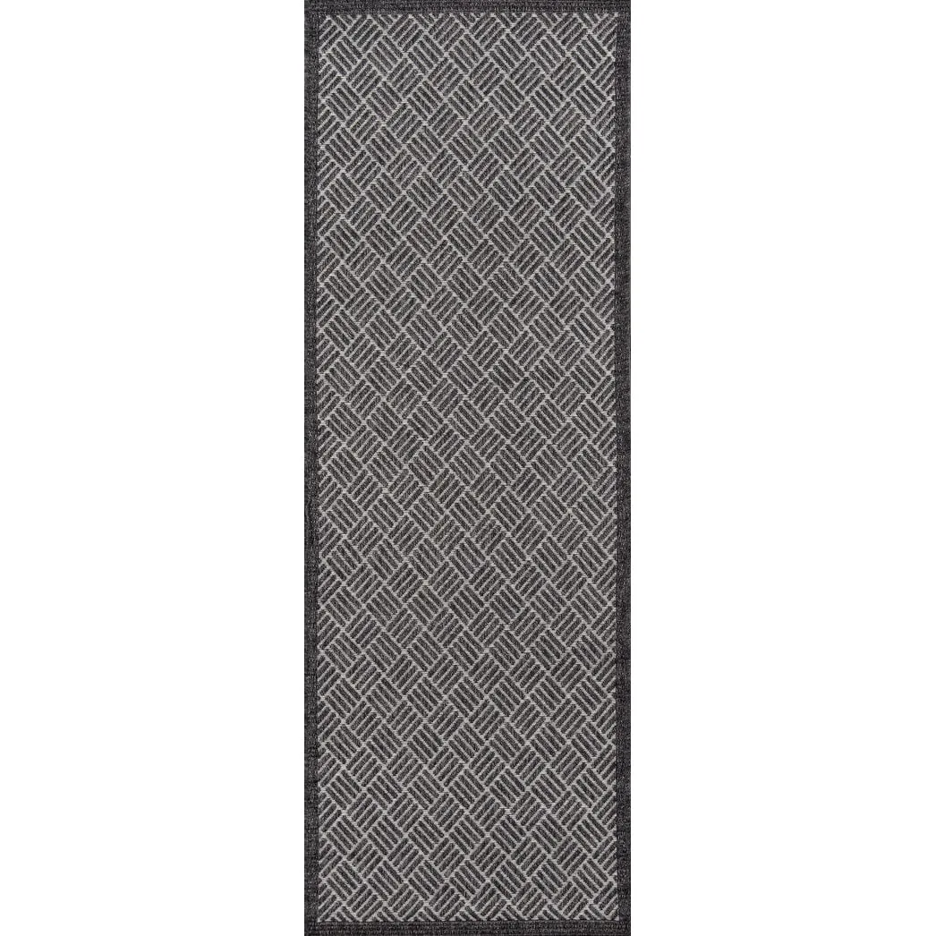 Skyline Decor Charcoal Como Rugs in Rectangle Shape - 7' X 10'