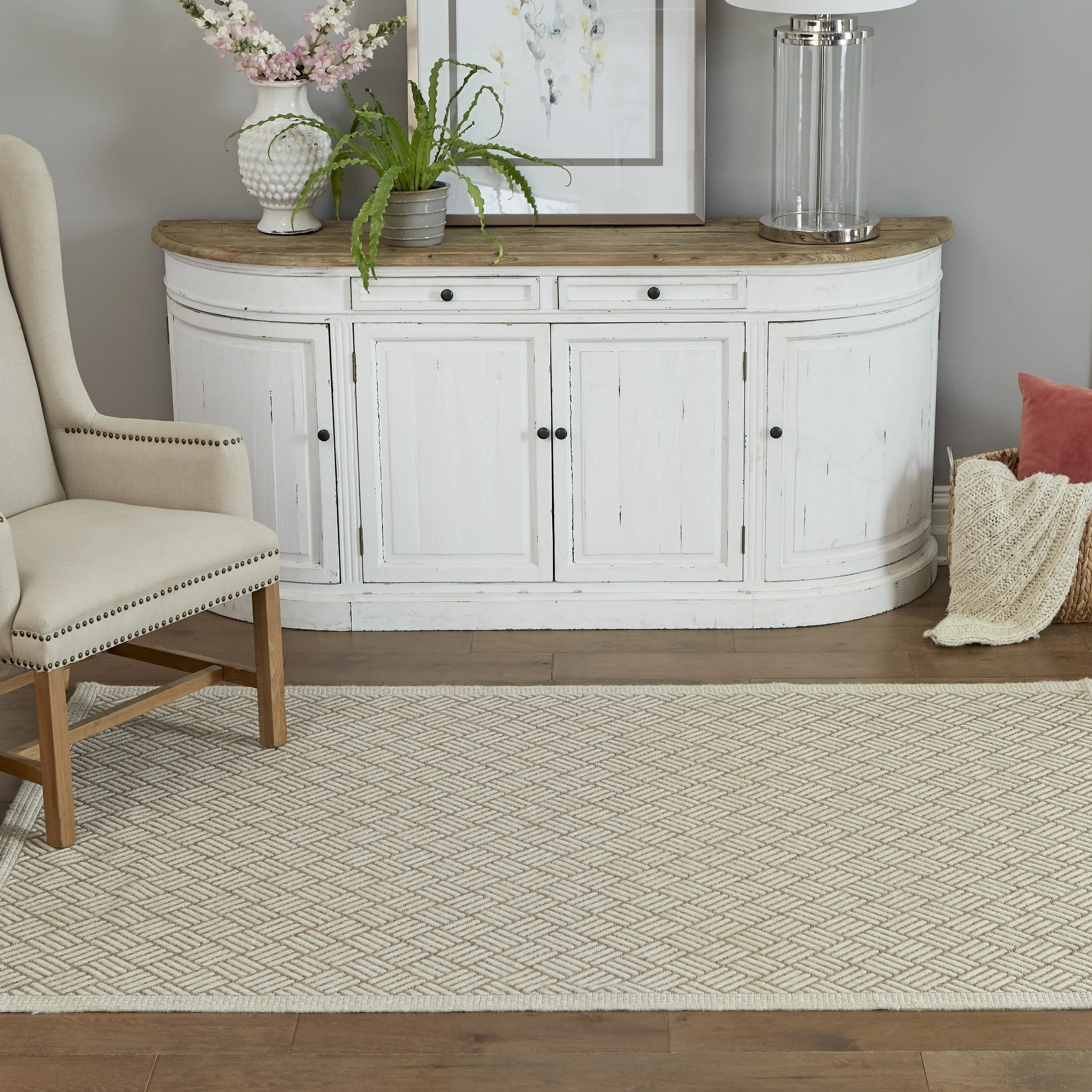 Skyline Decor Charcoal Como Rugs in Rectangle Shape - 7' X 10'