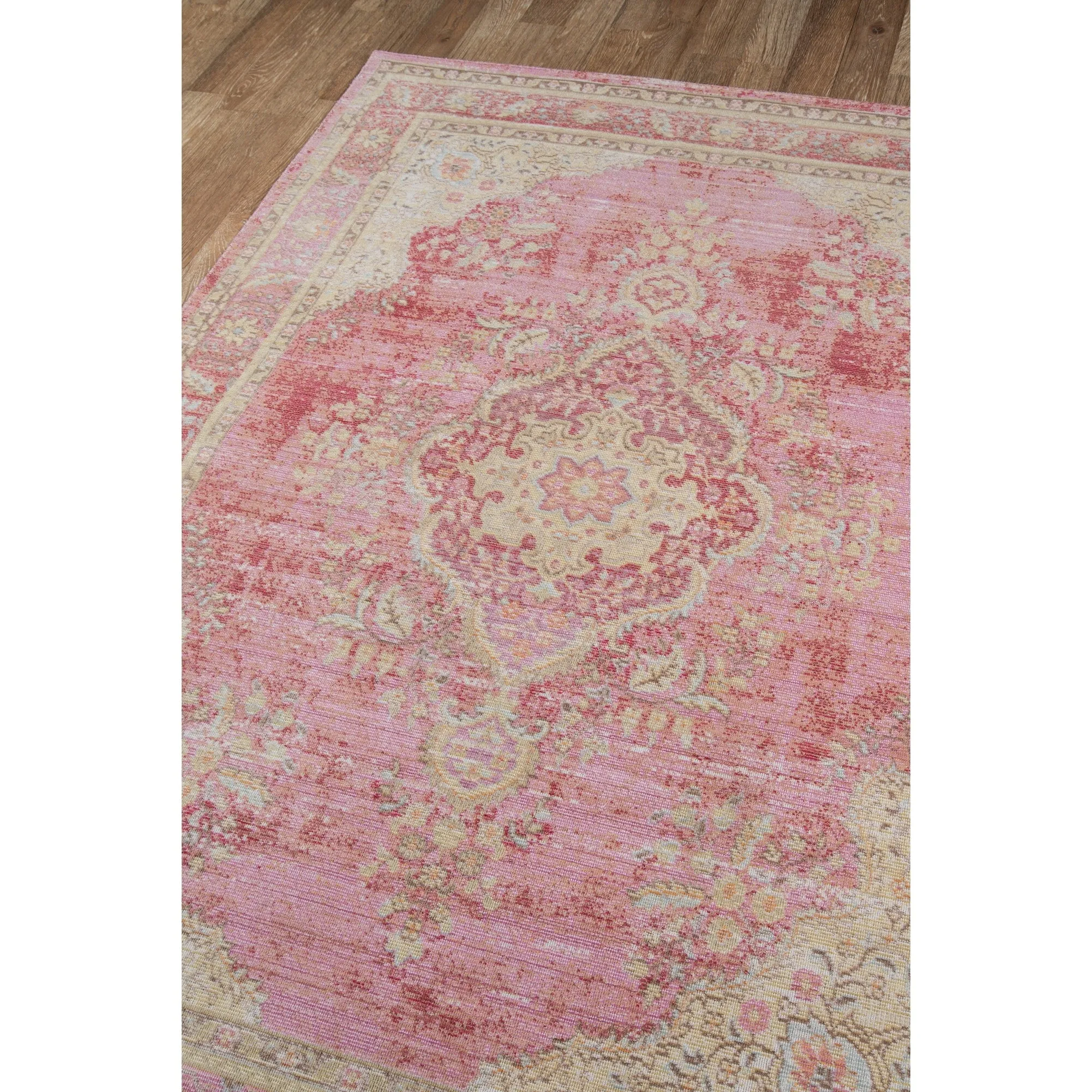 Skyline Decor Pink Isabella Rugs in Runner Shape - Big