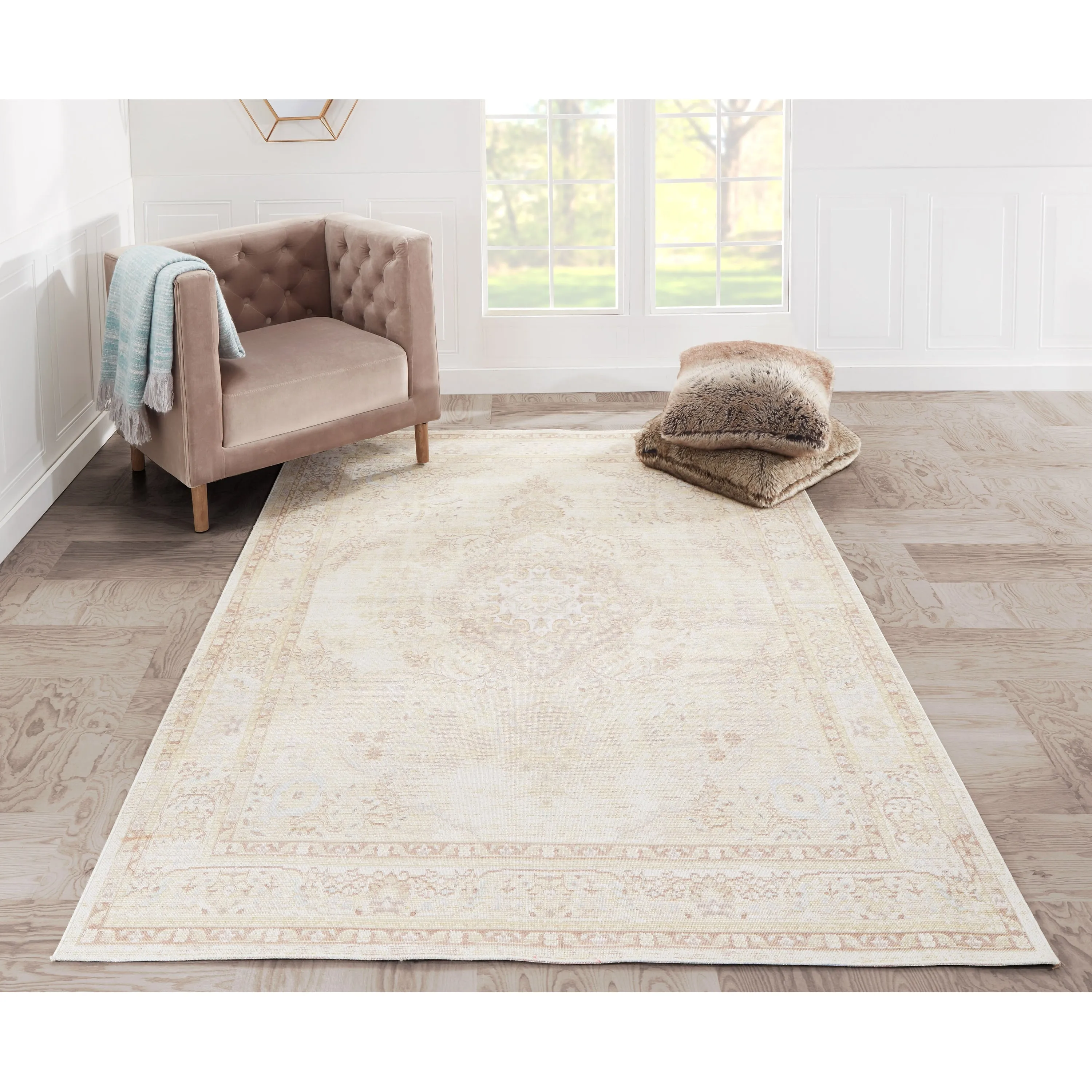 Skyline Decor Pink Isabella Rugs in Runner Shape - Big