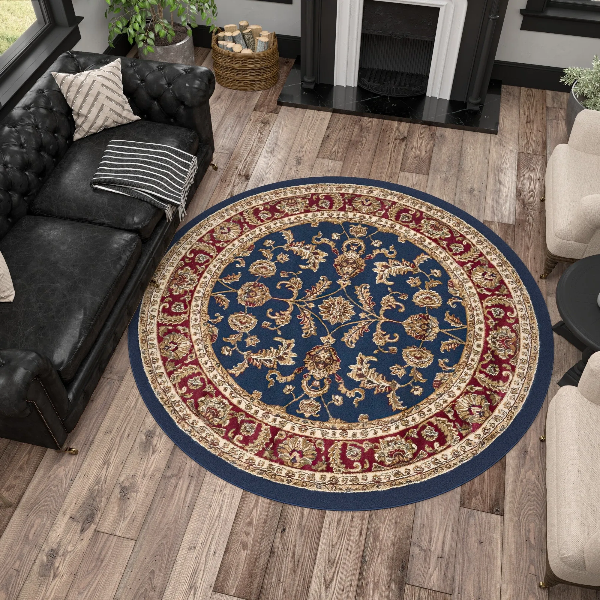 Soho Traditional Floral Indoor Area Rug