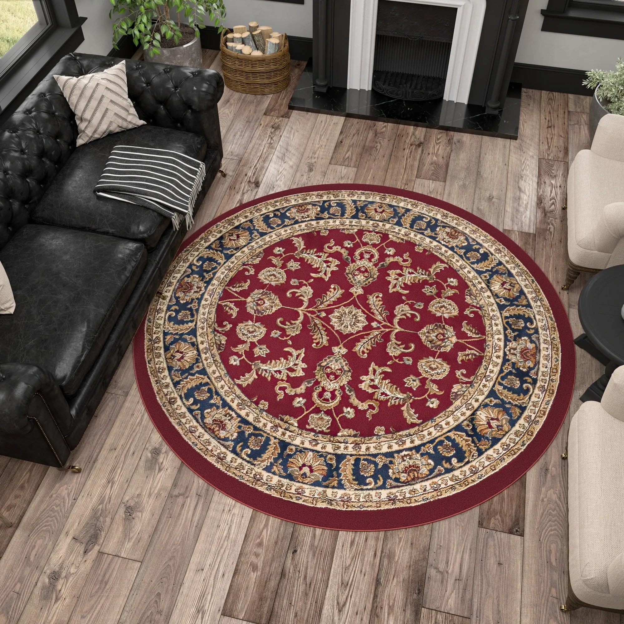 Soho Traditional Floral Indoor Area Rug