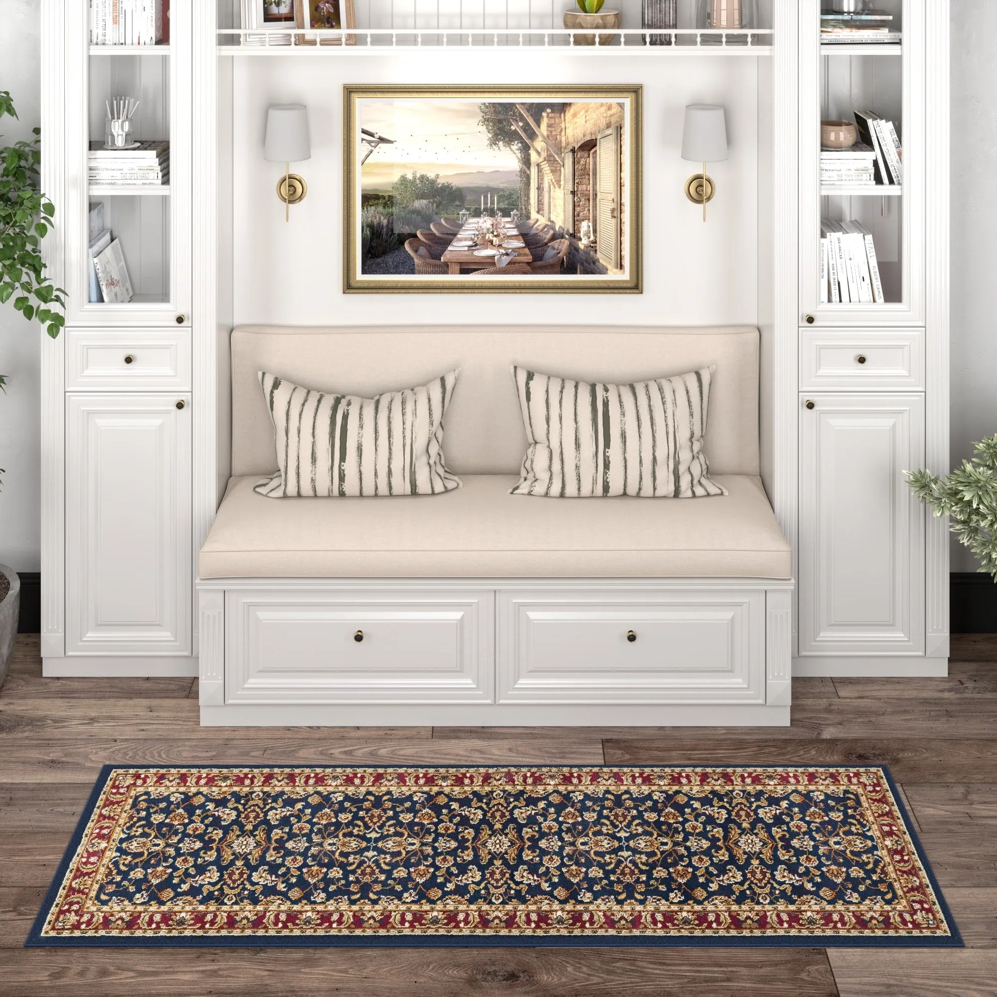 Soho Traditional Floral Indoor Area Rug