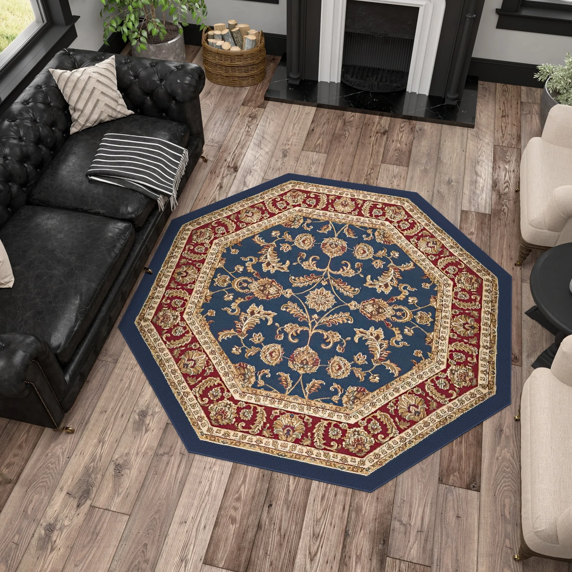 Soho Traditional Floral Indoor Area Rug