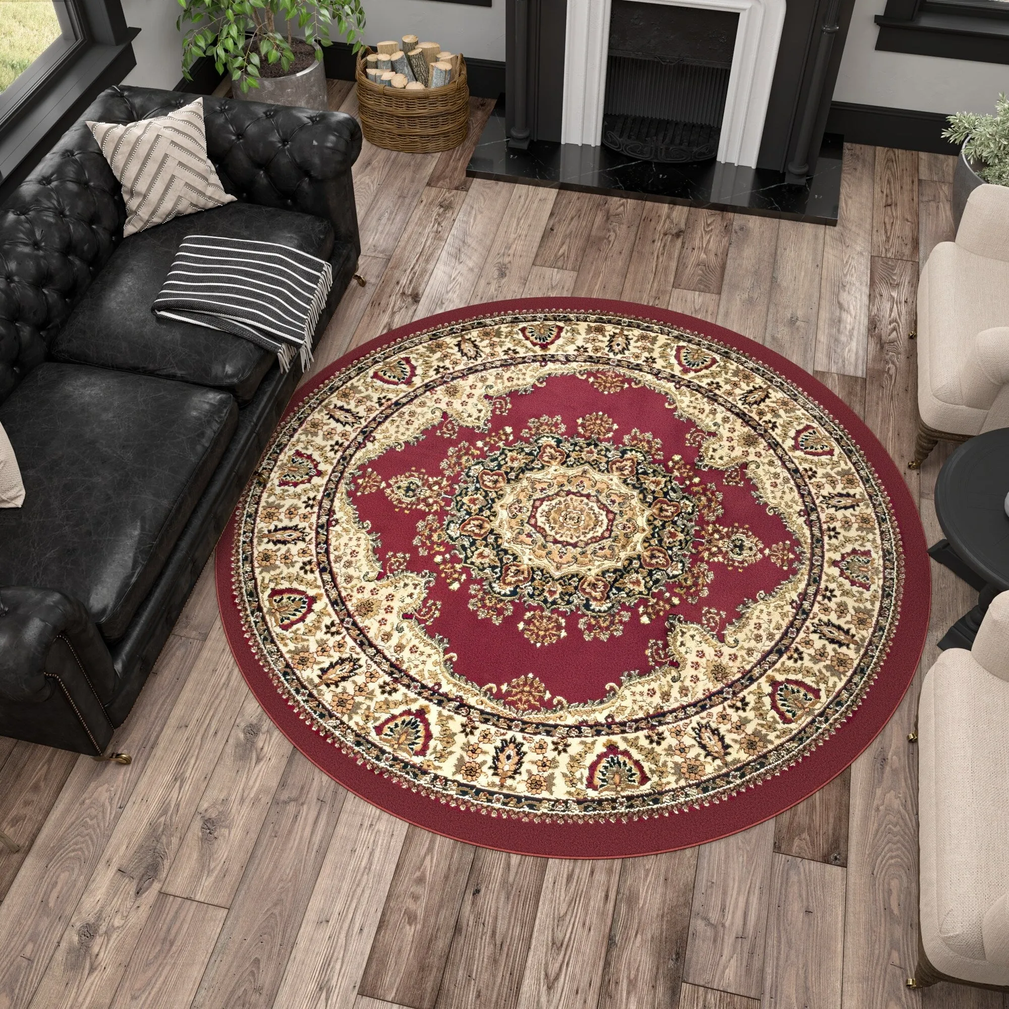 Soho Traditional Medallion Indoor Area Rug