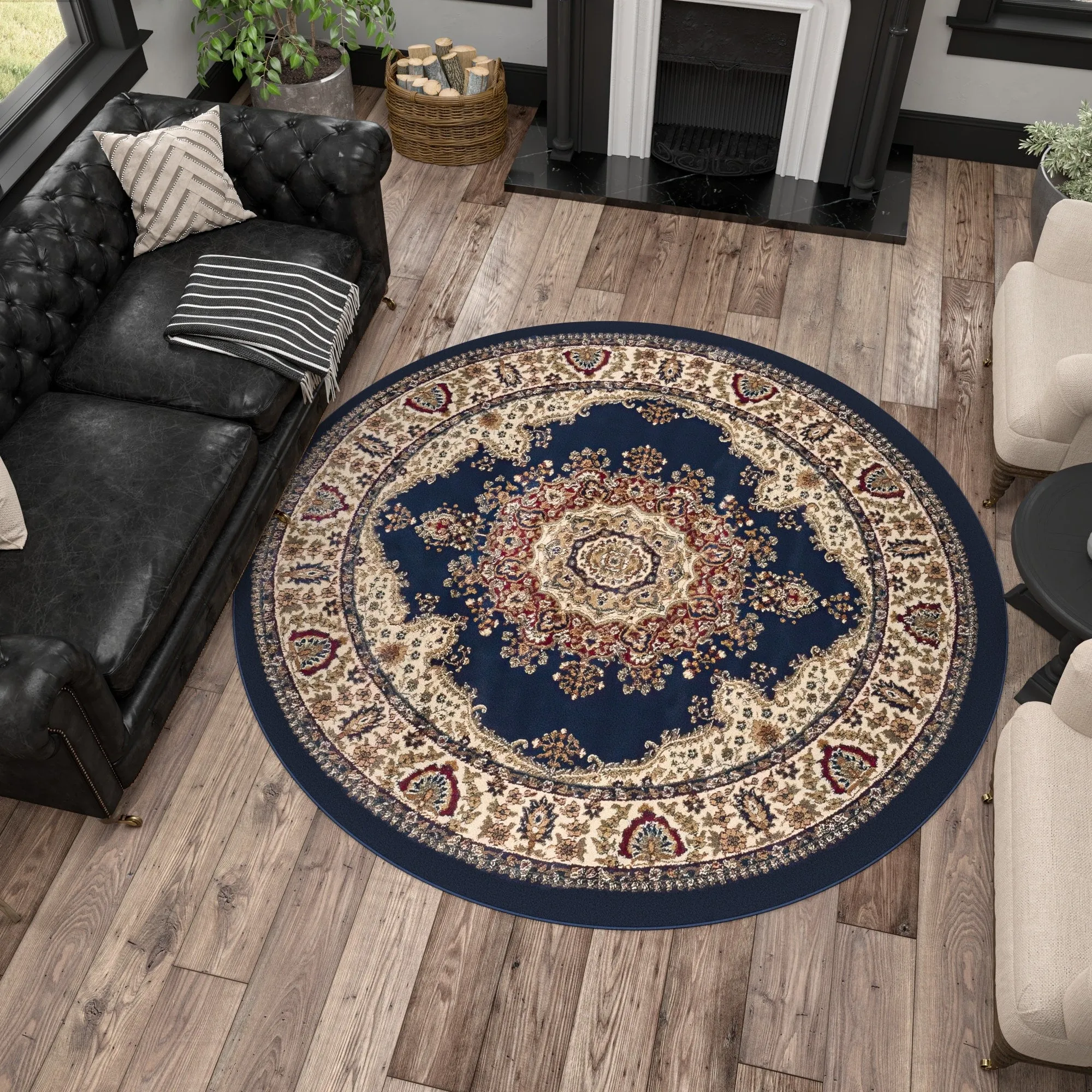 Soho Traditional Medallion Indoor Area Rug