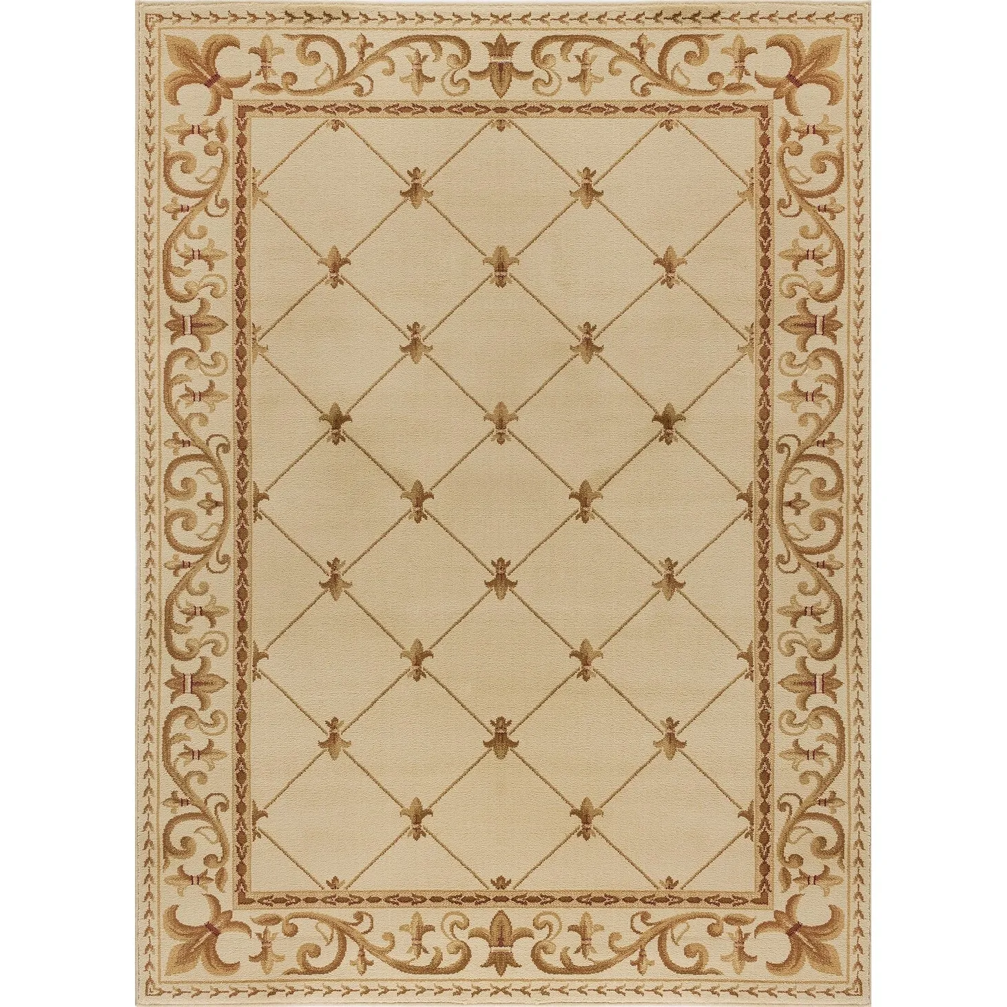 Soho Traditional Scroll Indoor Area Rug