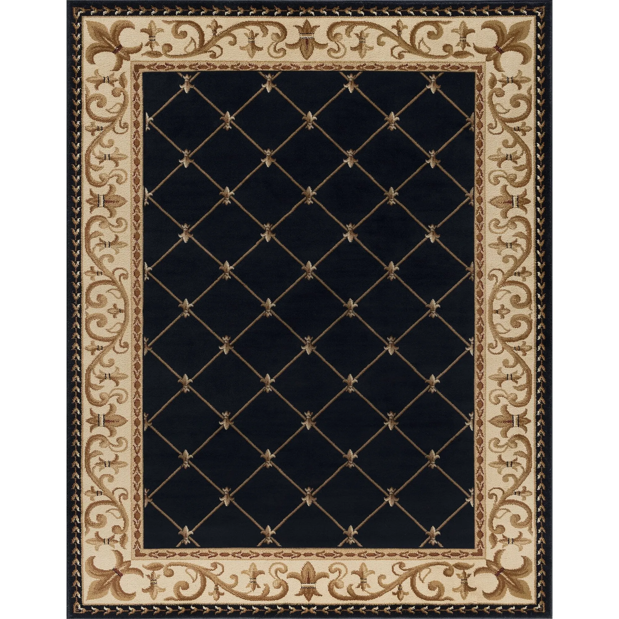 Soho Traditional Scroll Indoor Area Rug