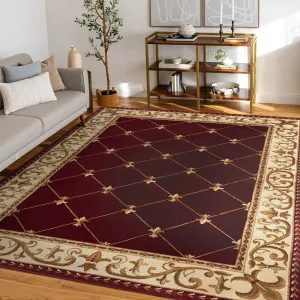 Soho Traditional Scroll Indoor Area Rug