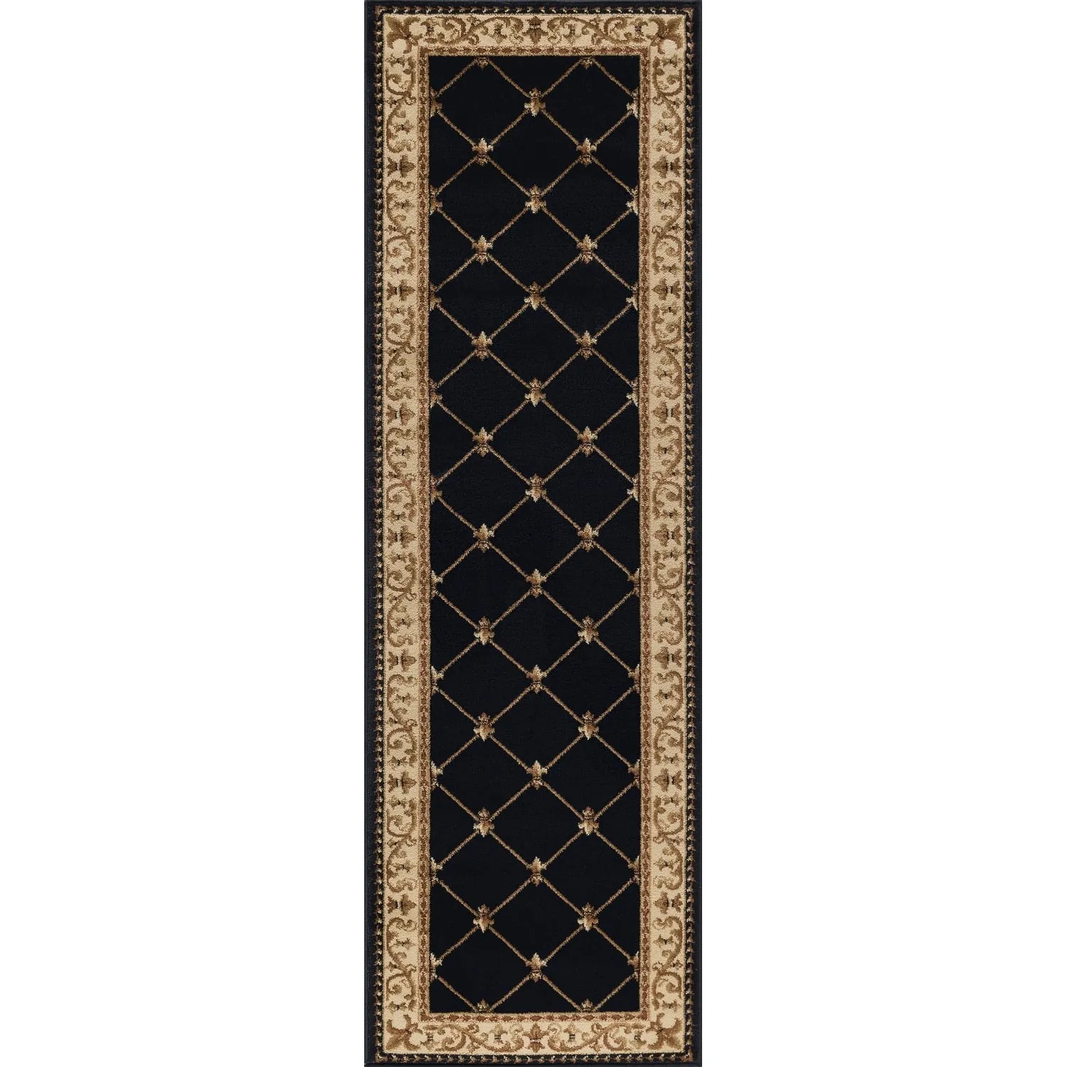 Soho Traditional Scroll Indoor Area Rug