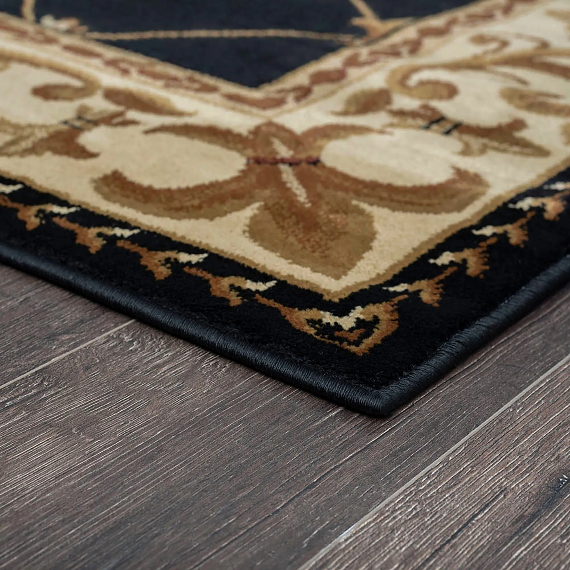 Soho Traditional Scroll Indoor Area Rug