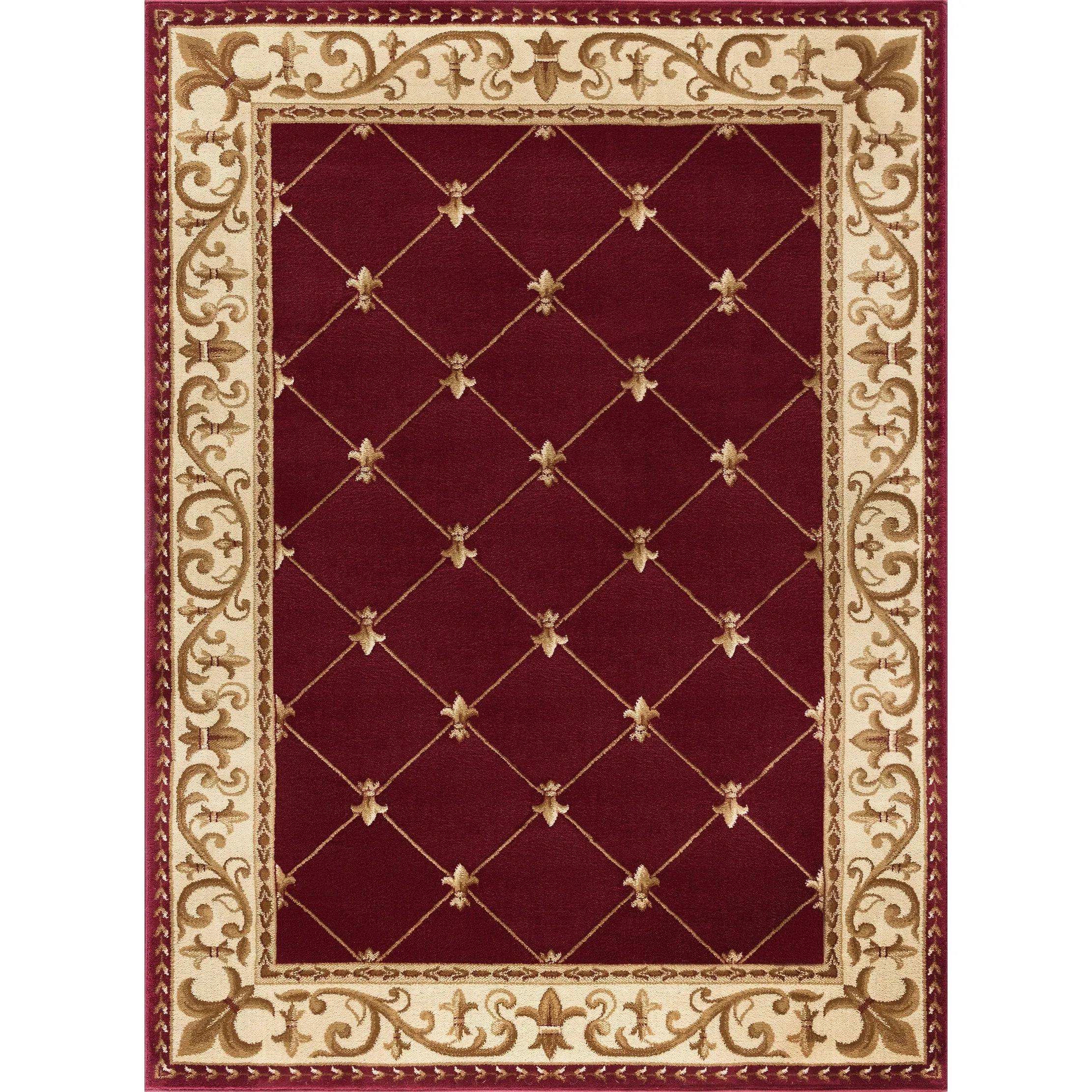 Soho Traditional Scroll Indoor Area Rug