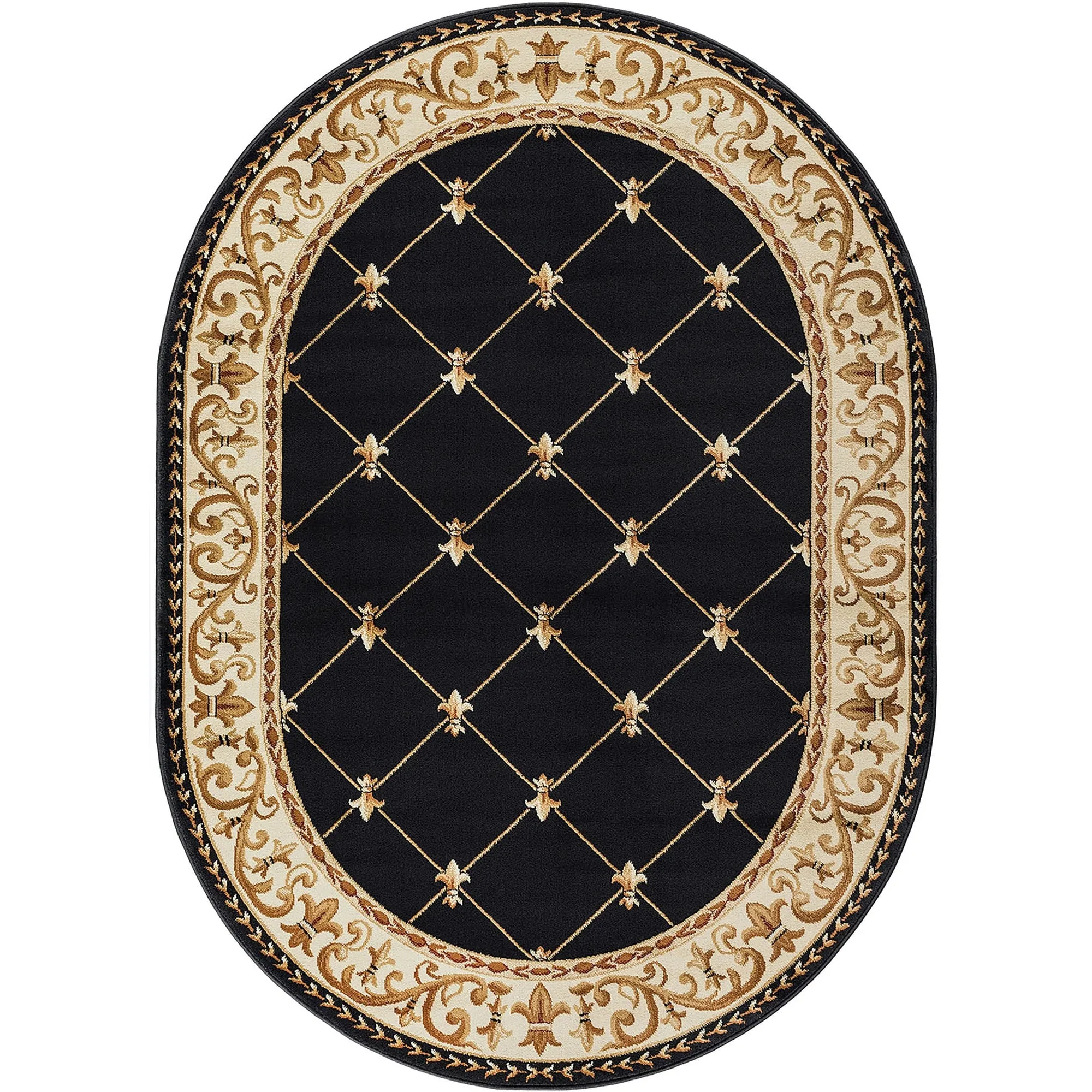Soho Traditional Scroll Indoor Area Rug