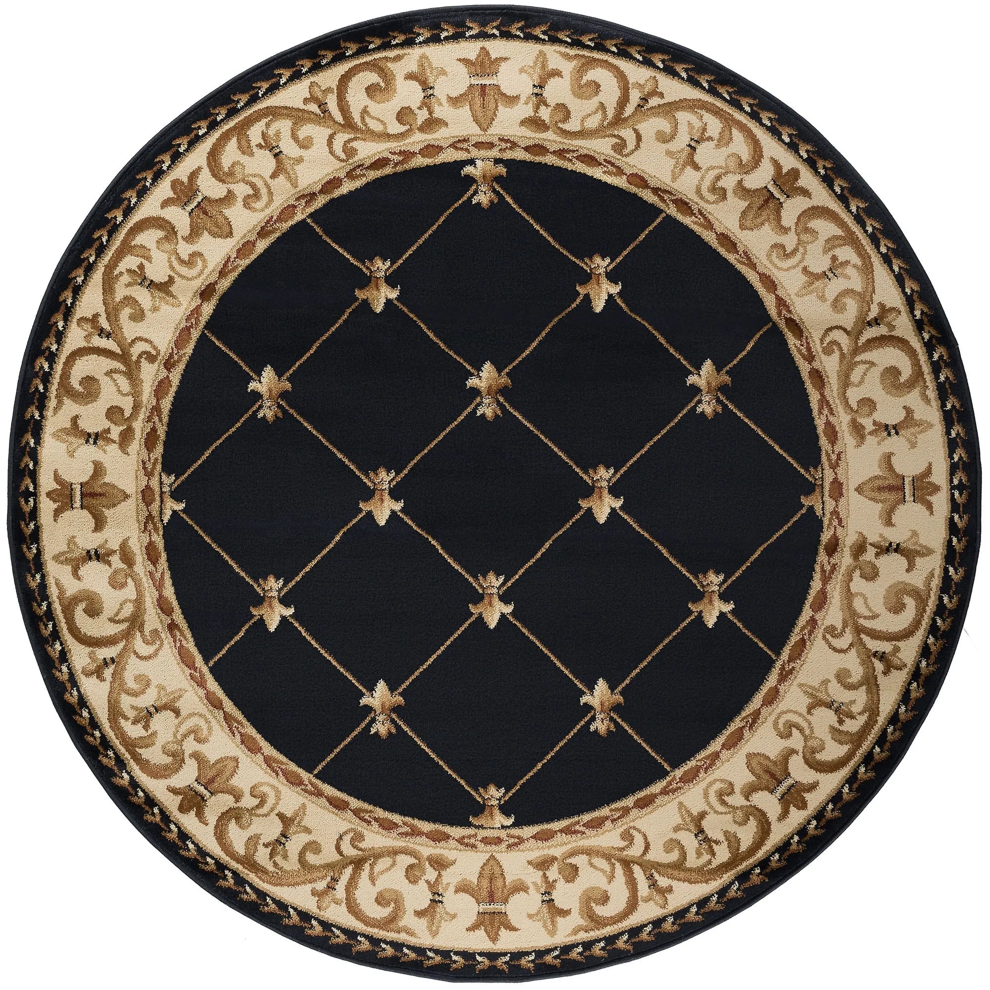 Soho Traditional Scroll Indoor Area Rug