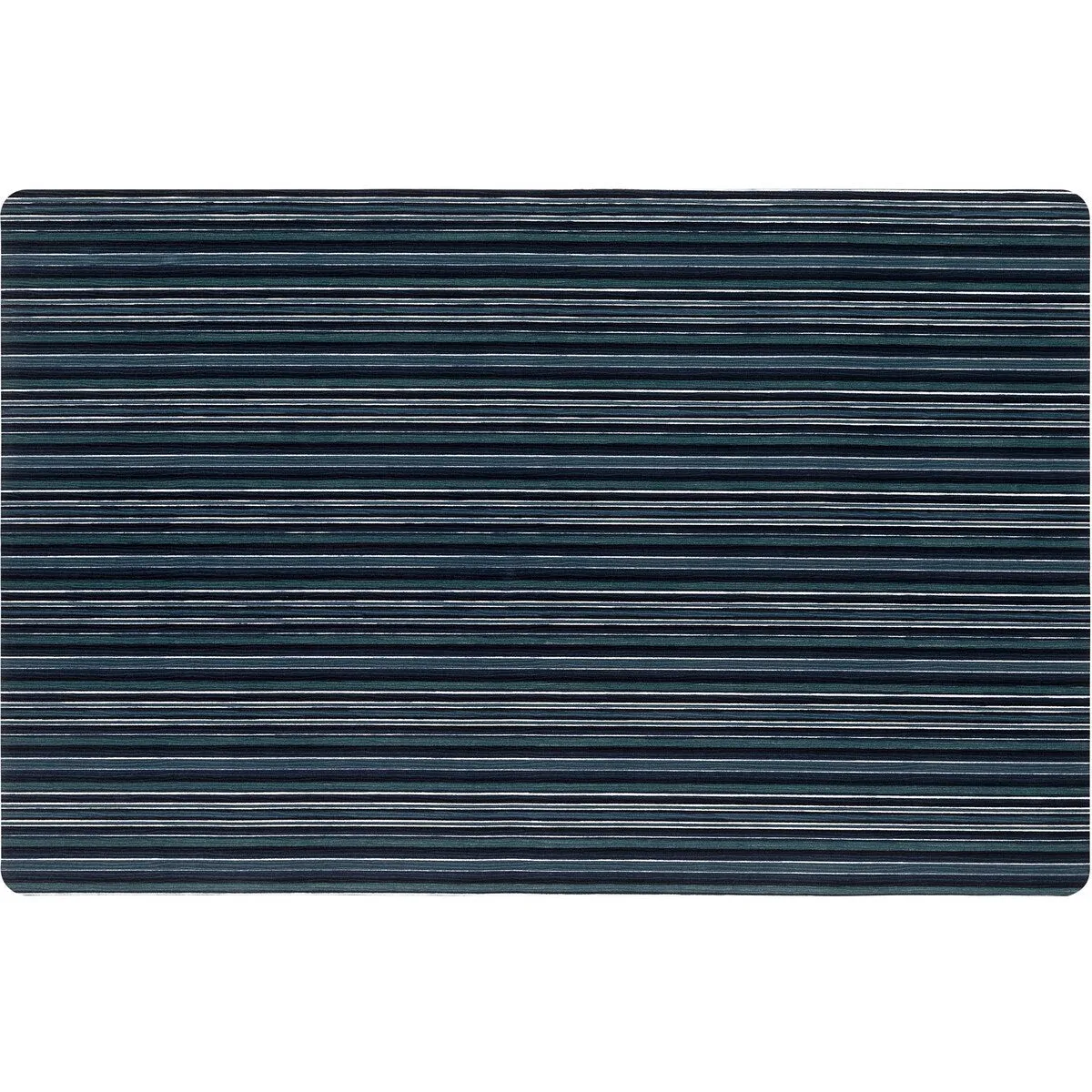 SoHome Smooth Step Striped Machine Washable Kitchen Mat. 24x35