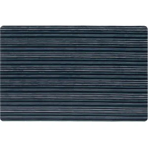 SoHome Smooth Step Striped Machine Washable Kitchen Mat. 24x35