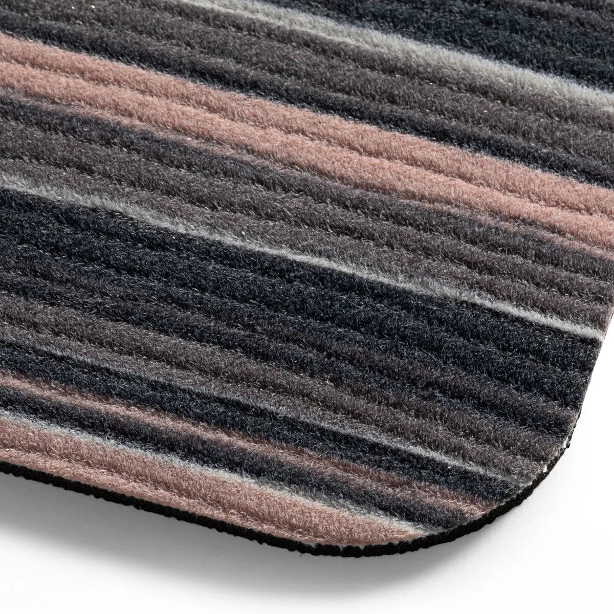 SoHome Smooth Step Striped Machine Washable Kitchen Mat. 24x35