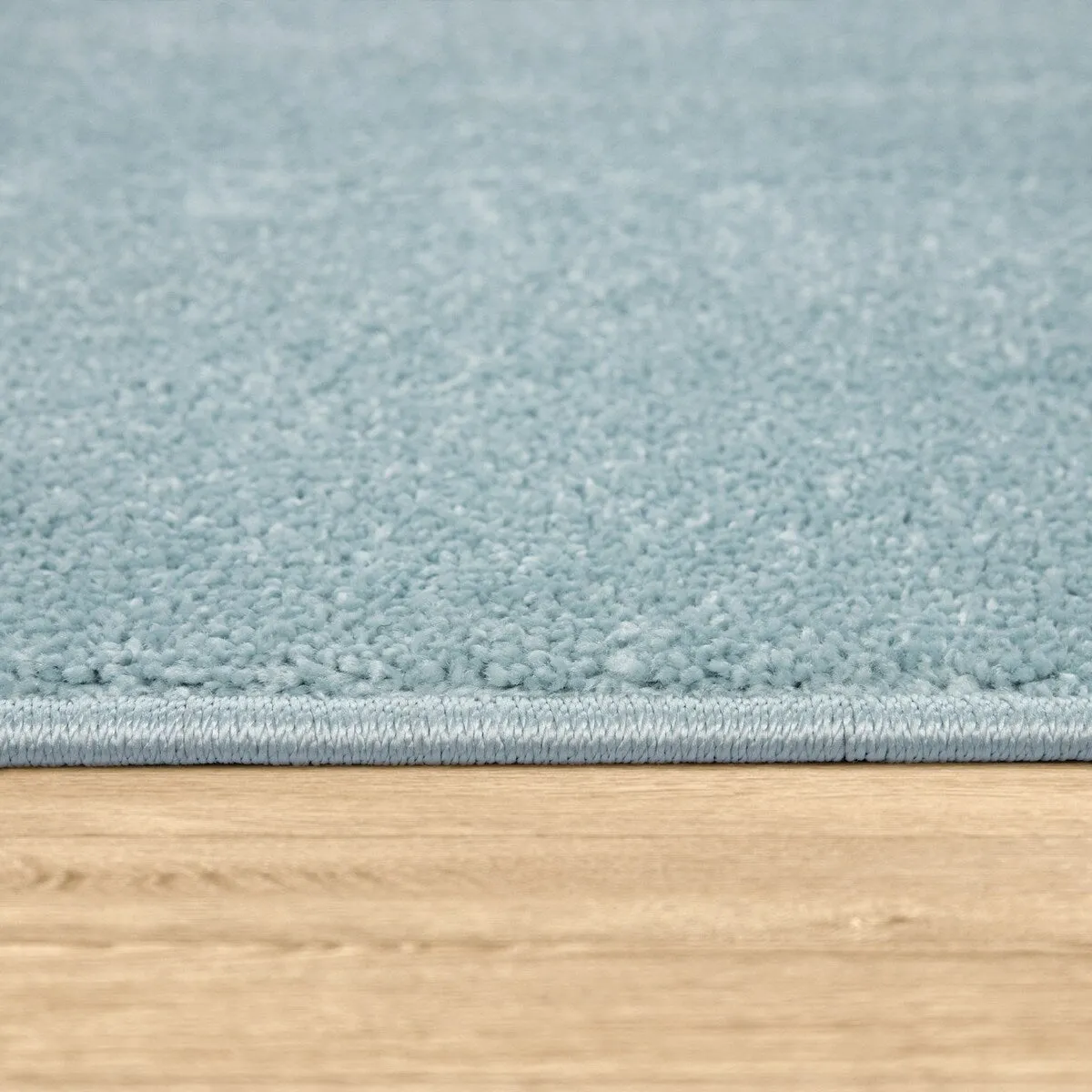 Solid Low-Pile Rug for Living Room in Plain Colors