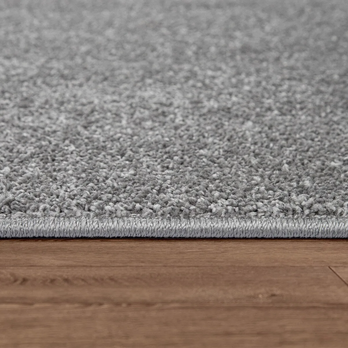 Solid Low-Pile Rug for Living Room in Plain Colors