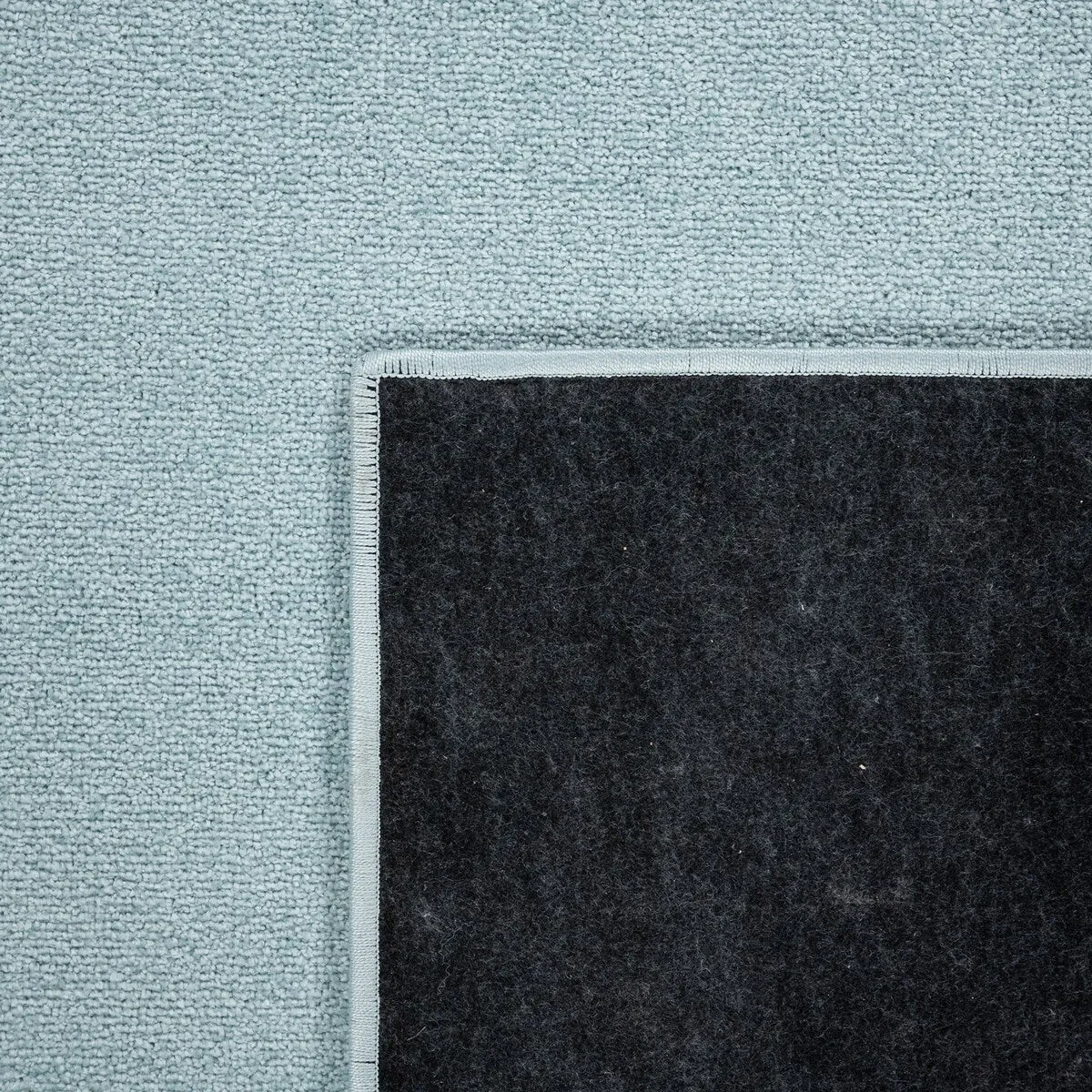 Solid Low-Pile Rug for Living Room in Plain Colors